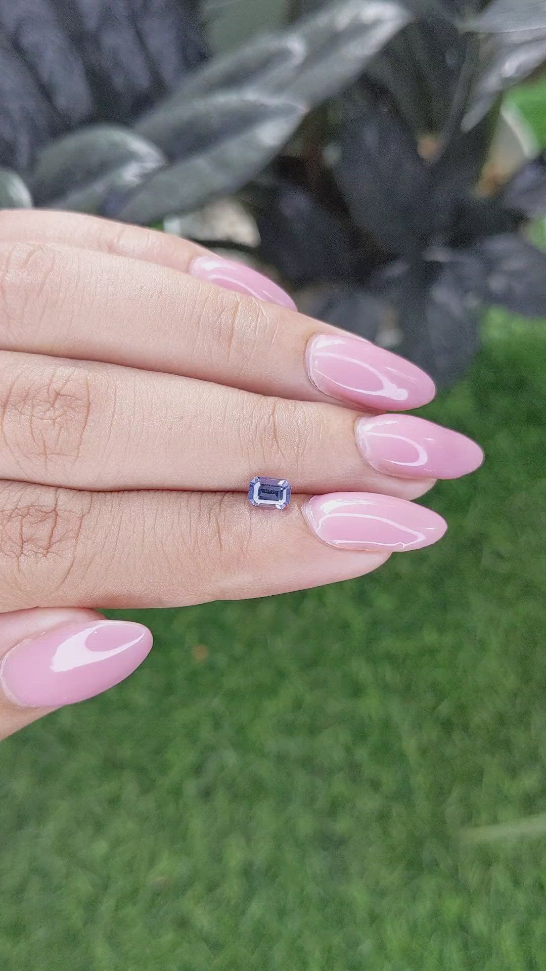 0.57 Ct. Blue Spinel from Madagascar Size Video