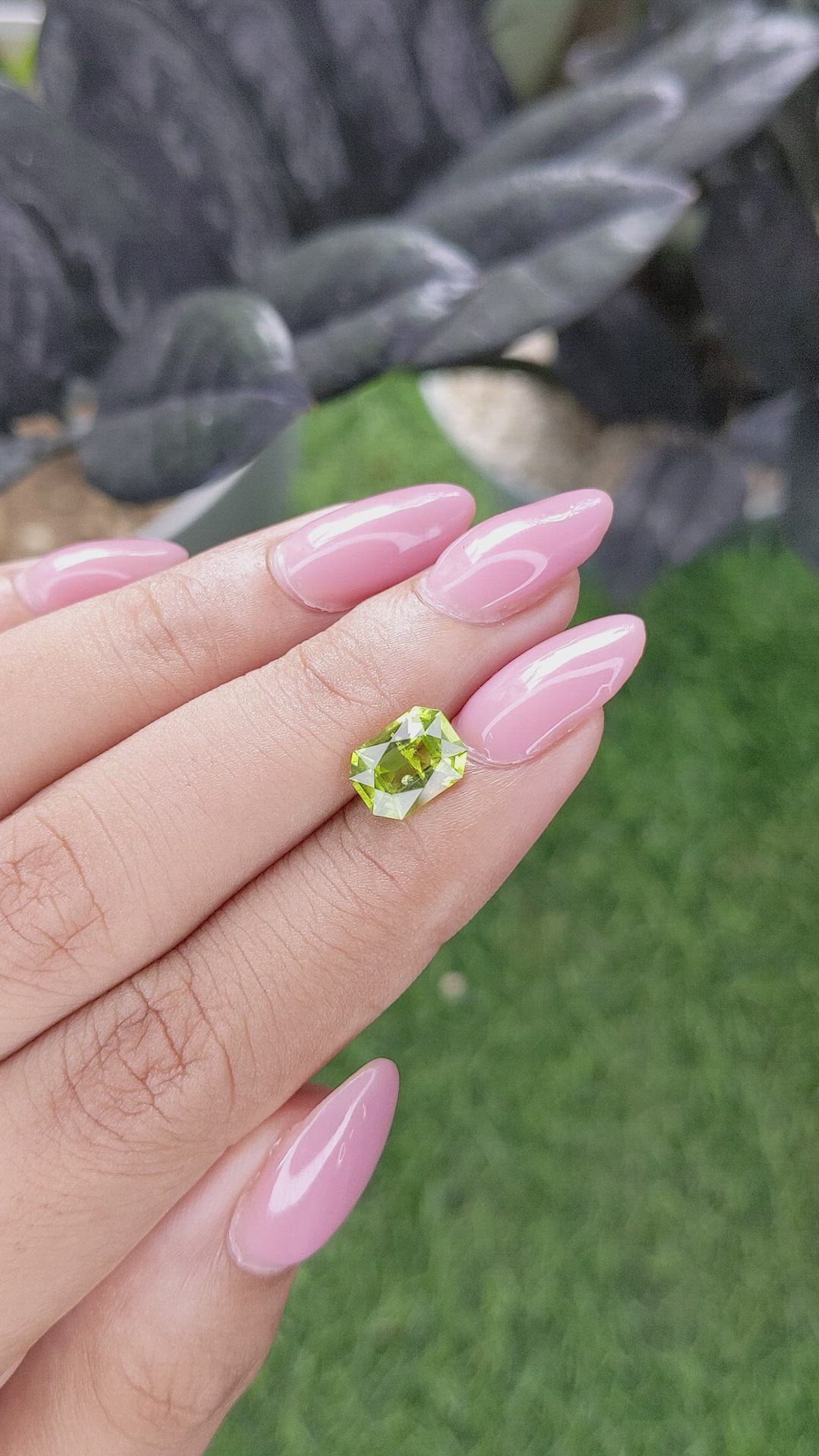 1.80 Ct. Yellowish Green Peridot from Pakistan Size Video
