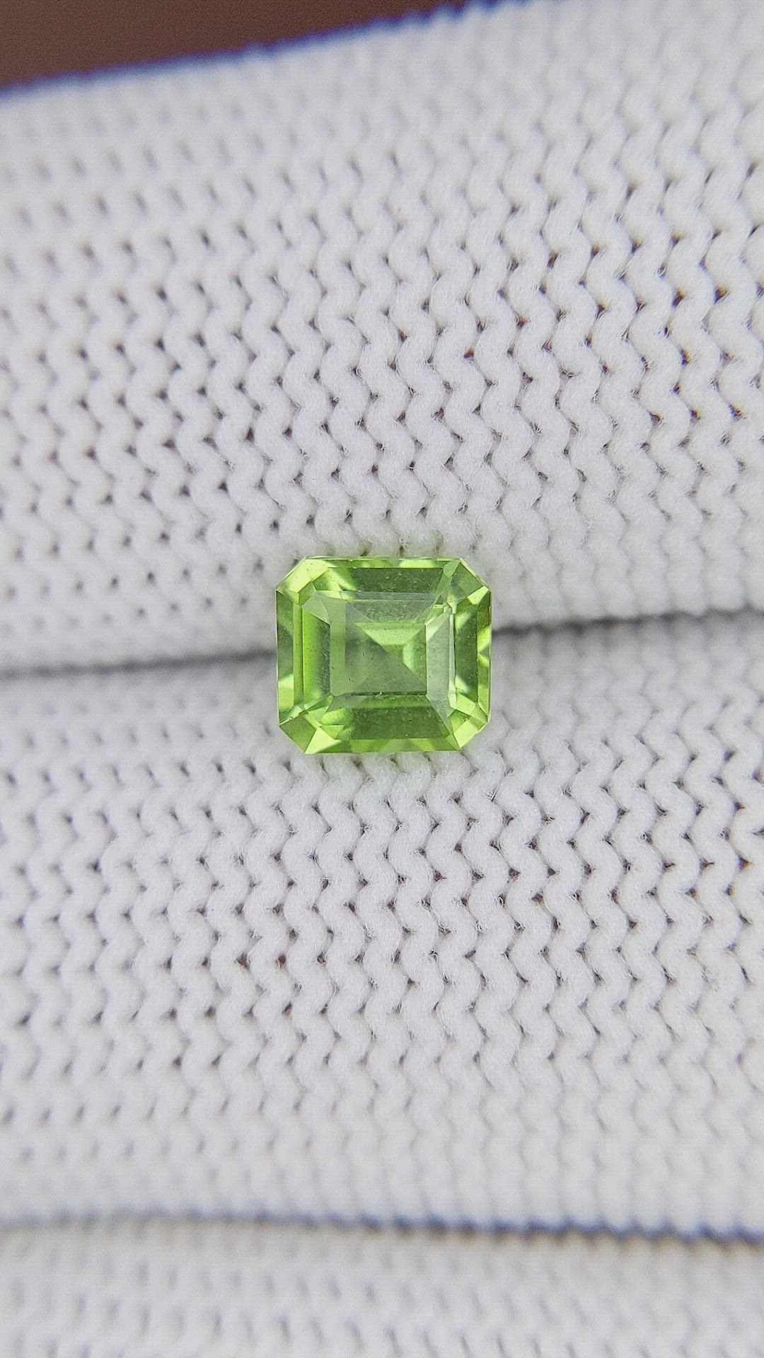 1.05 Ct. Yellowish Green Peridot from Tanzania Size Video
