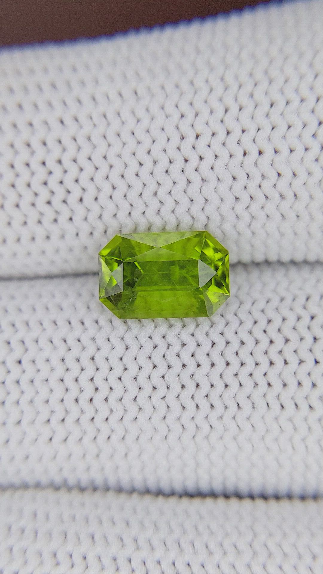 2.24 Ct. Yellowish Green Peridot from Pakistan Size Video