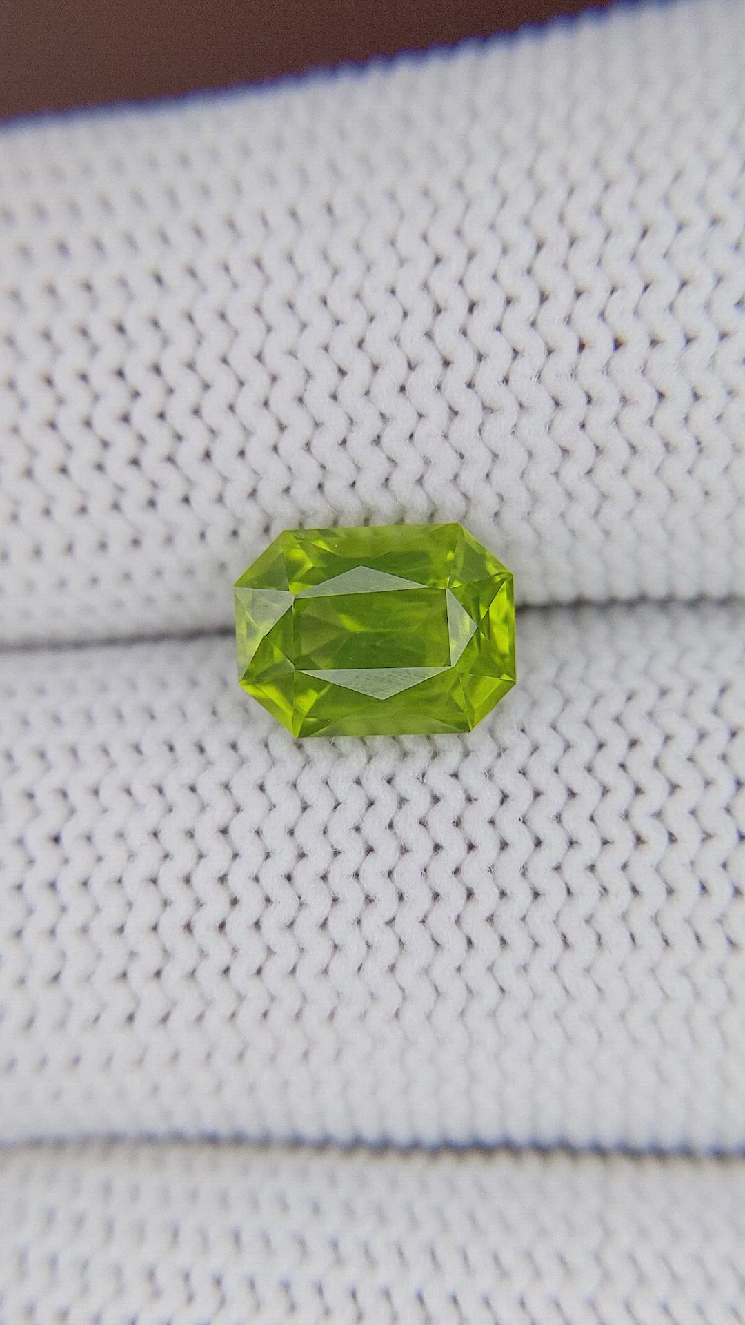 2.25 Ct. Yellowish Green Peridot from Pakistan Size Video