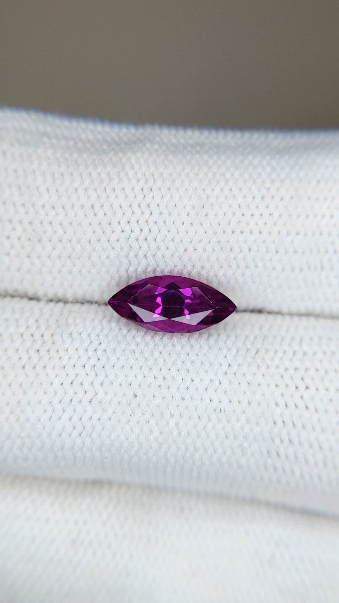1.66 Ct. Purple Garnet from Tanzania Size Video