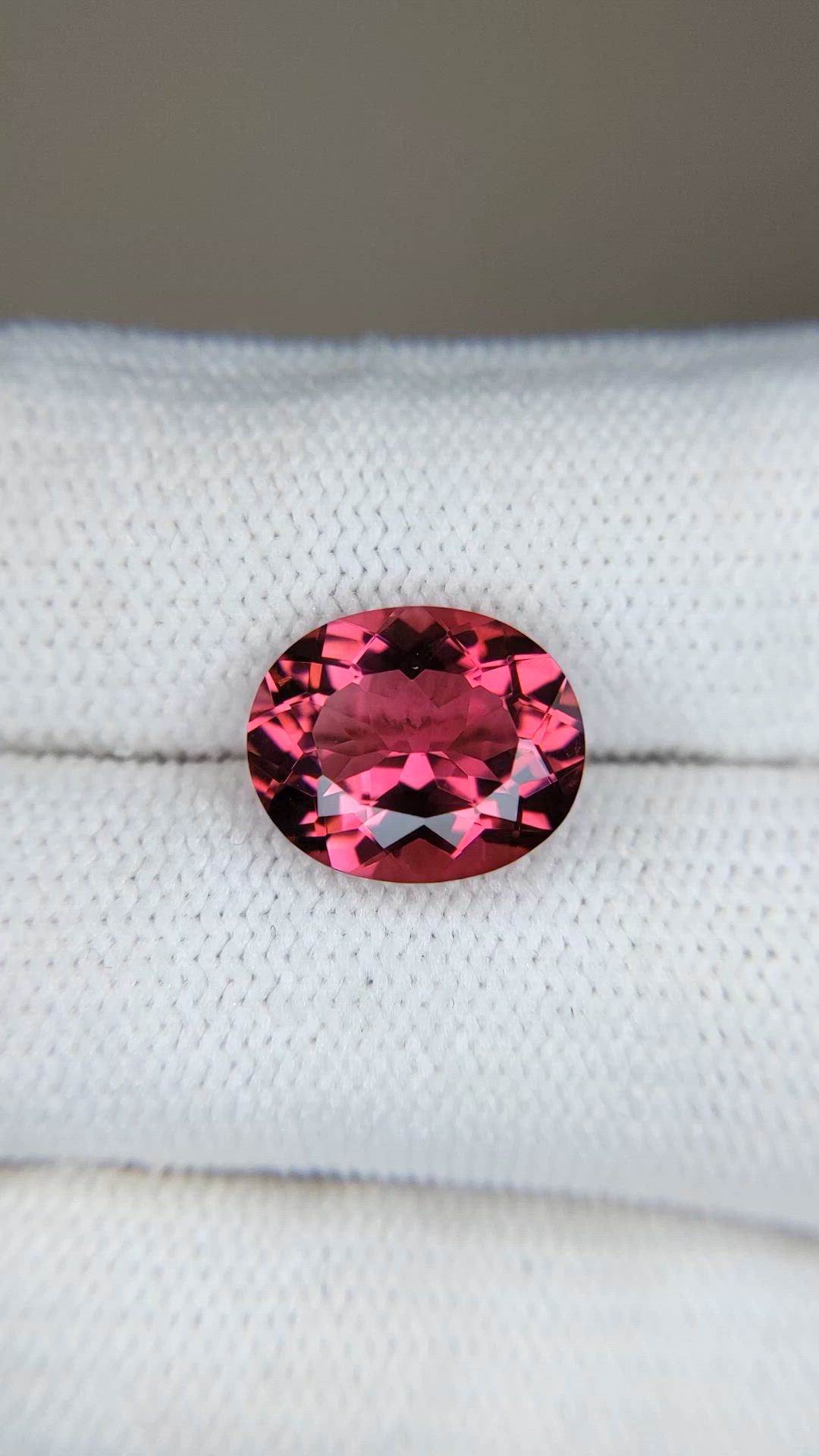 4.40 Ct. Pink Tourmaline from Brazil Size Video