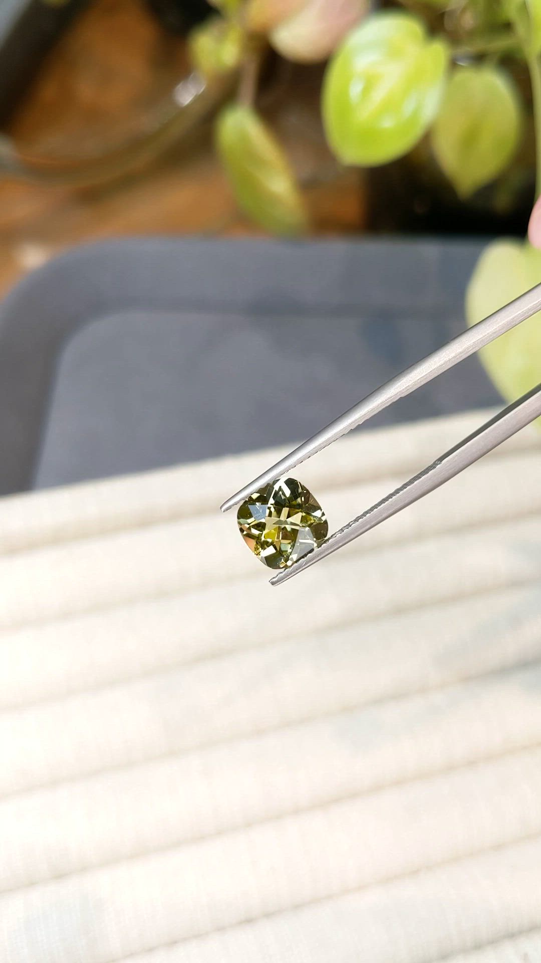 1.91 Ct. Yellow Quartz from Brazil Size Video