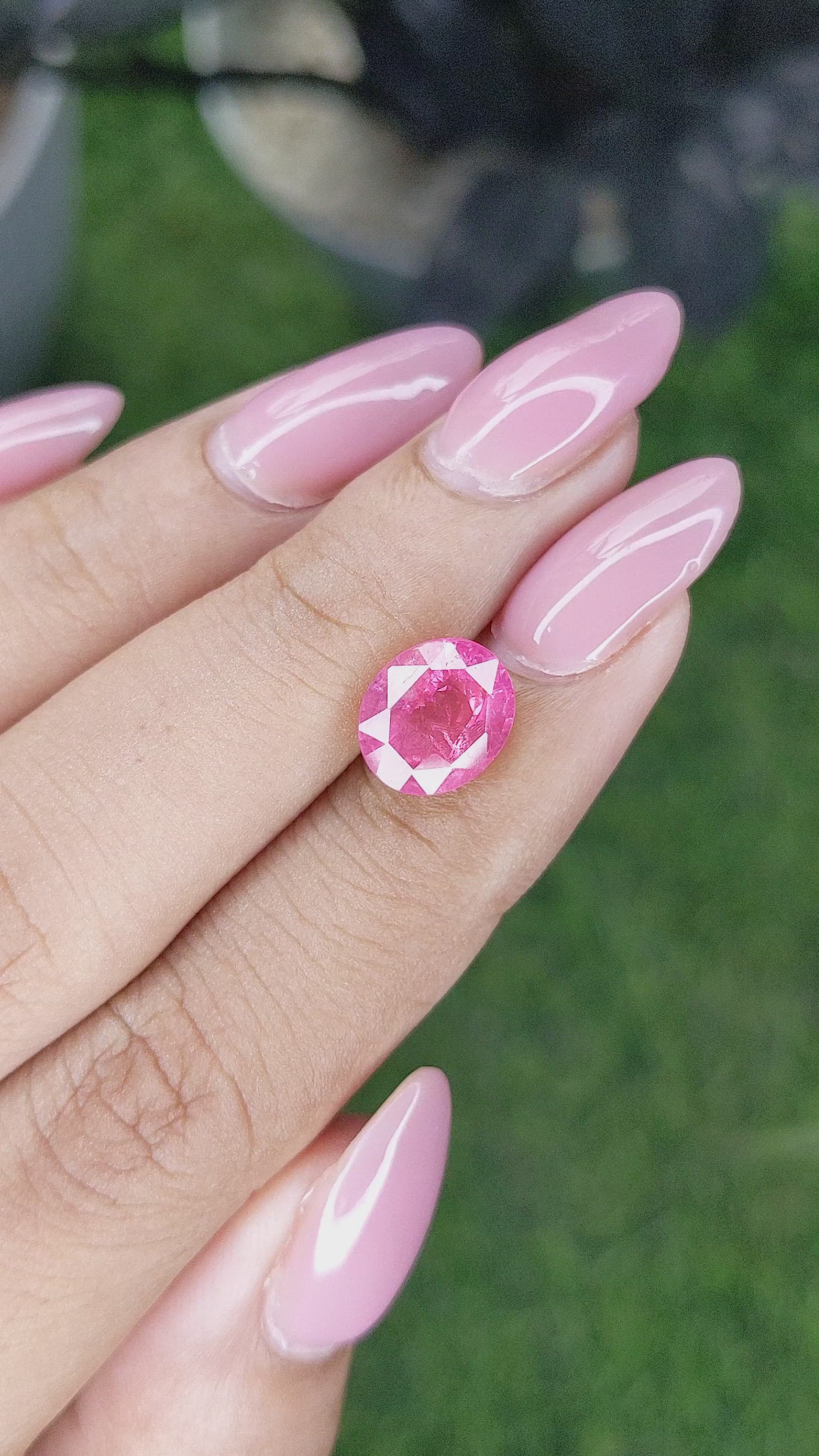 3.03 Ct. Pink Spinel from Tanzania Size Video