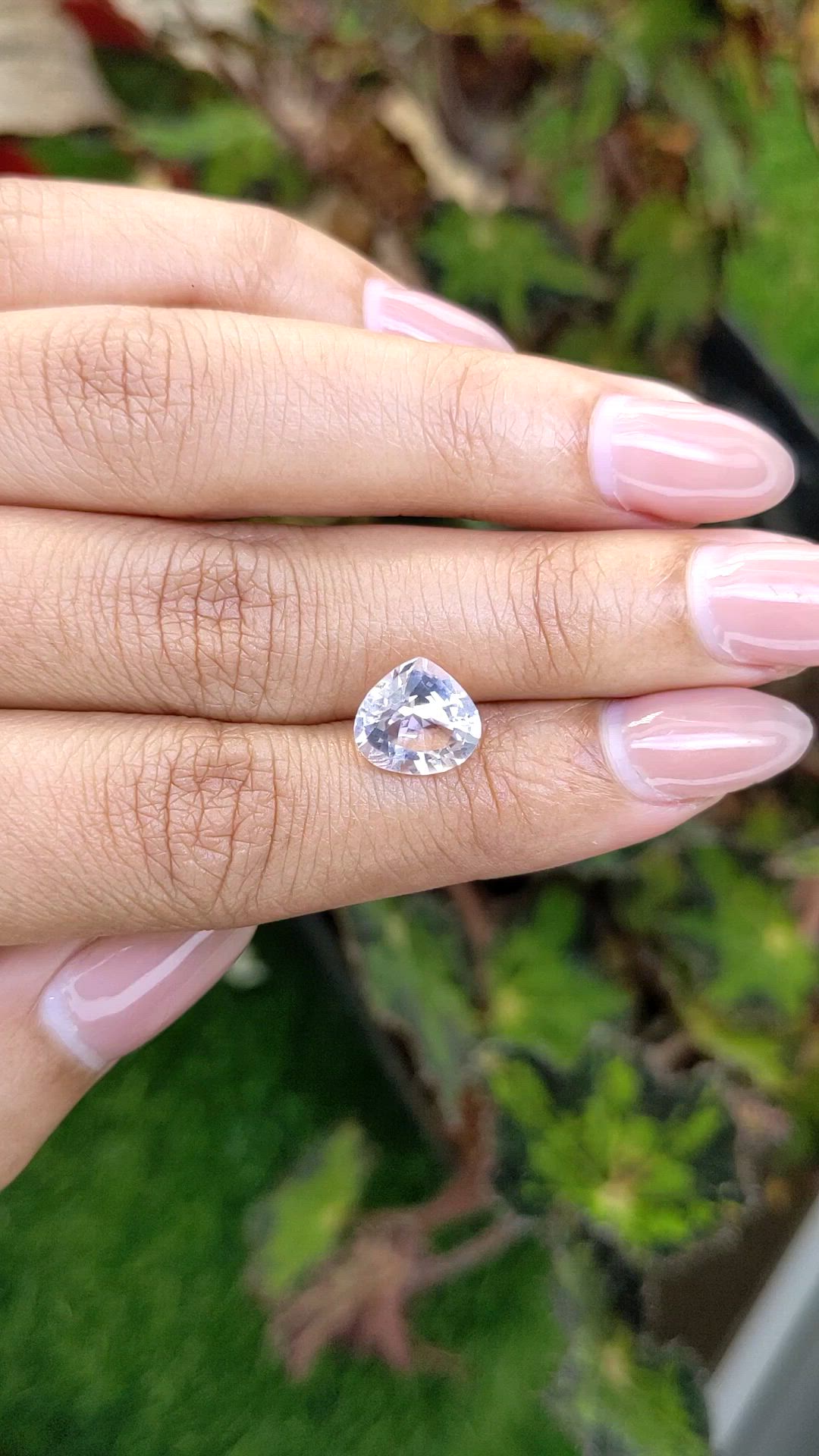2.45 Ct. Pink Morganite from Madagascar Size Video