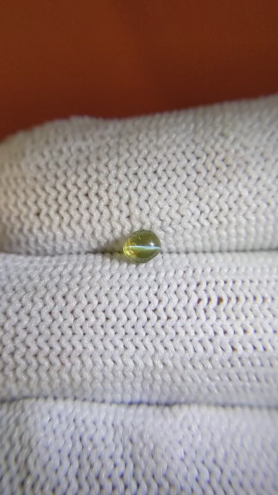 0.34 Ct. Cabochon Alexandrite from Ceylon (Sri Lanka) Size Video
