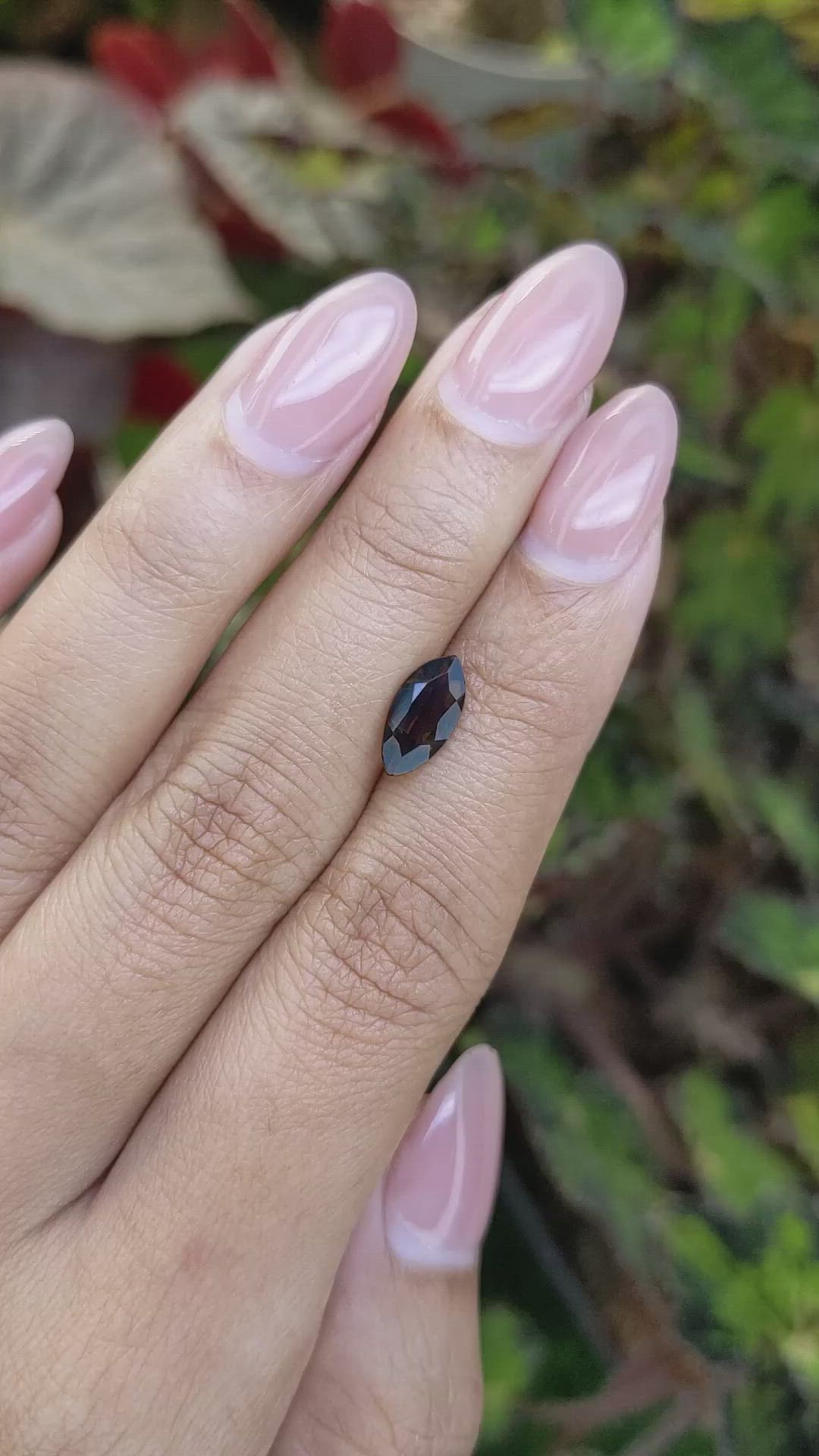 1.00 Ct. Brown Smoky Quartz from Ceylon (Sri Lanka) Size Video
