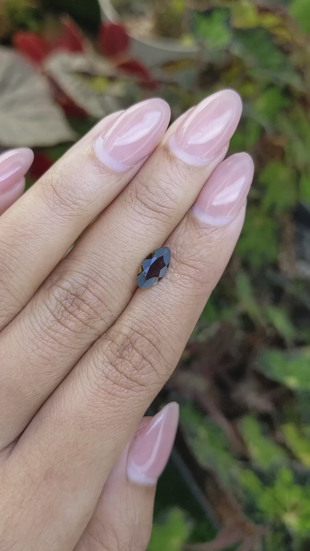 0.77 Ct. Brown Smoky Quartz from Ceylon (Sri Lanka) Size Video
