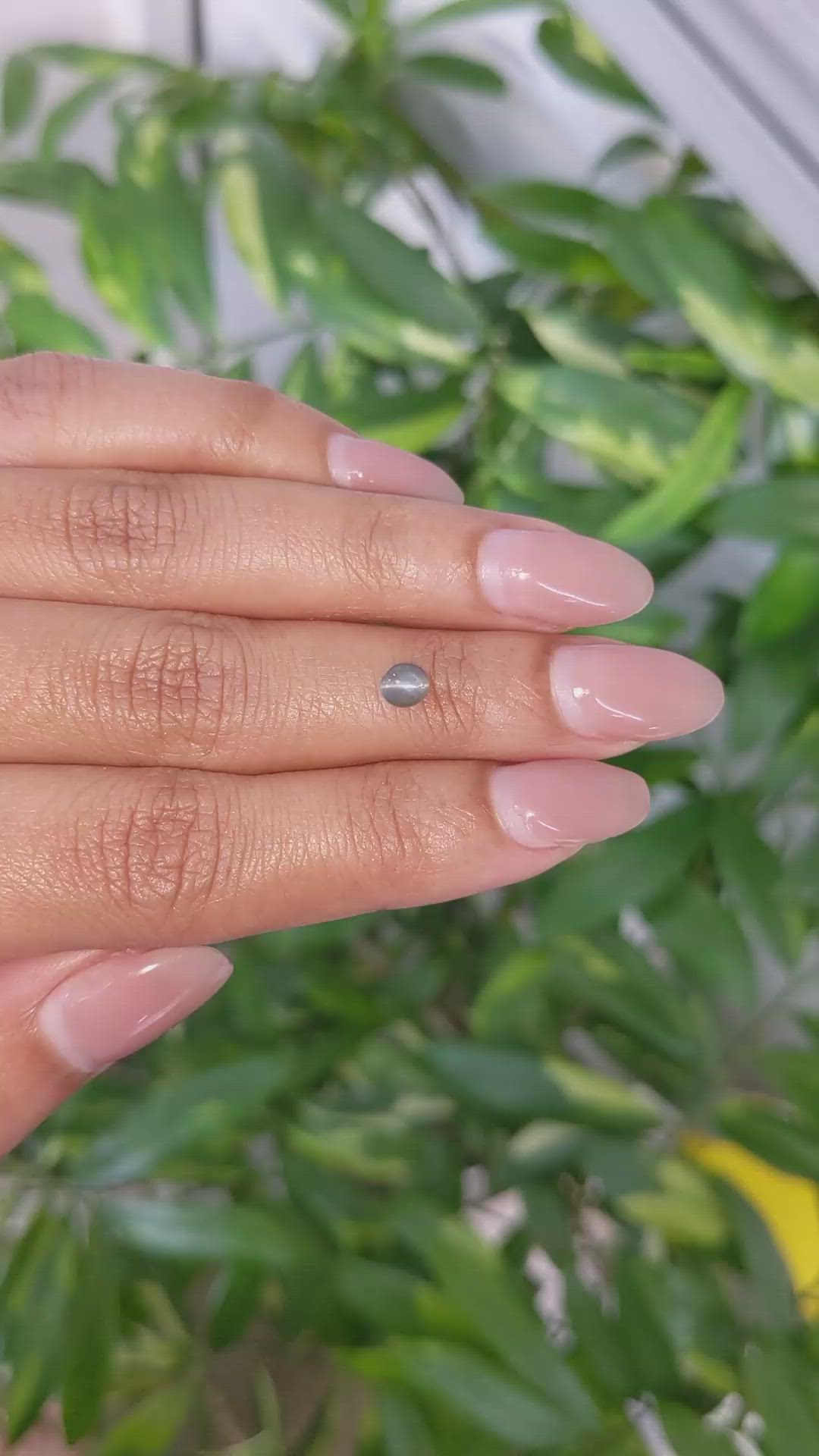0.56 Ct. Cabochon Alexandrite from Ceylon (Sri Lanka) Size Video