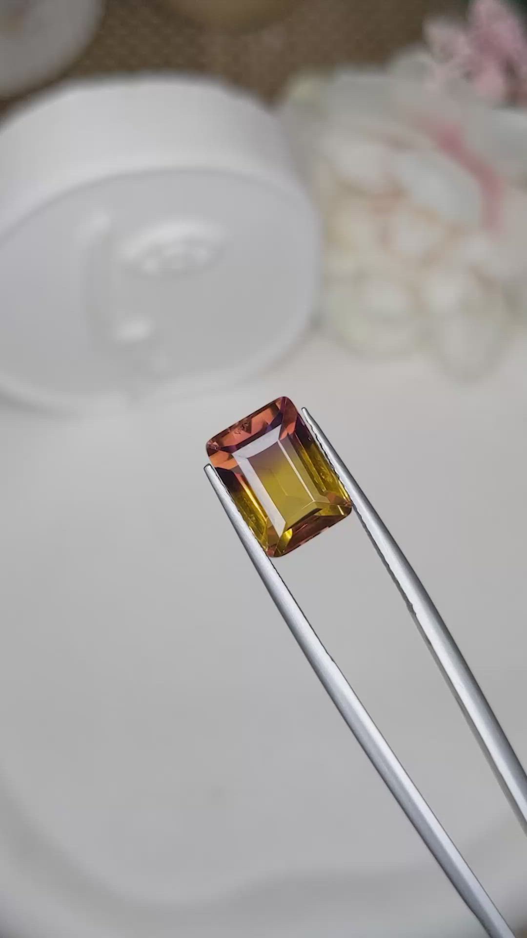 5.63 Ct. Bi Color Ametrine from Brazil Size Video