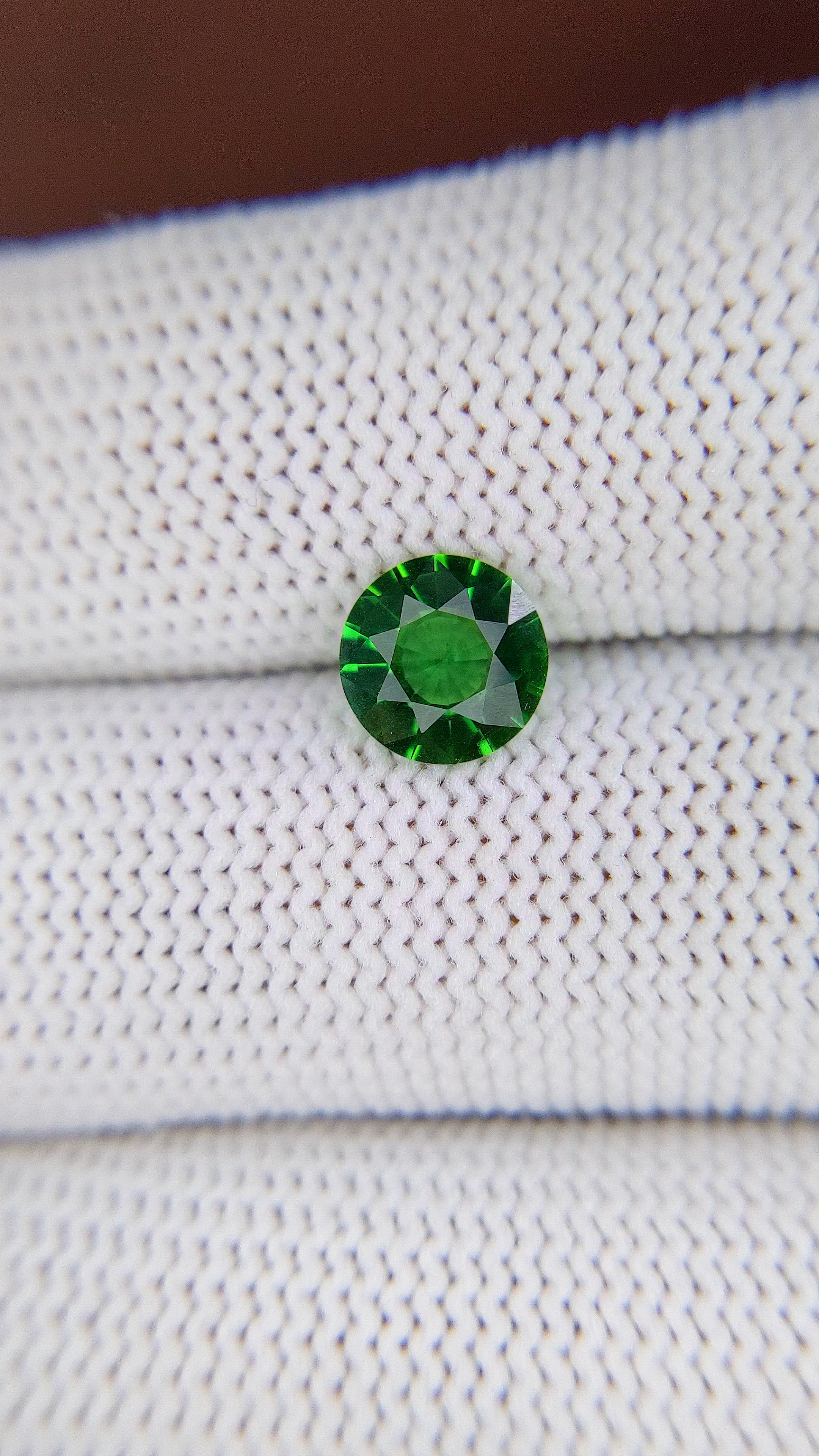 1.28 Ct. Green Tourmaline from Tanzania Size Video
