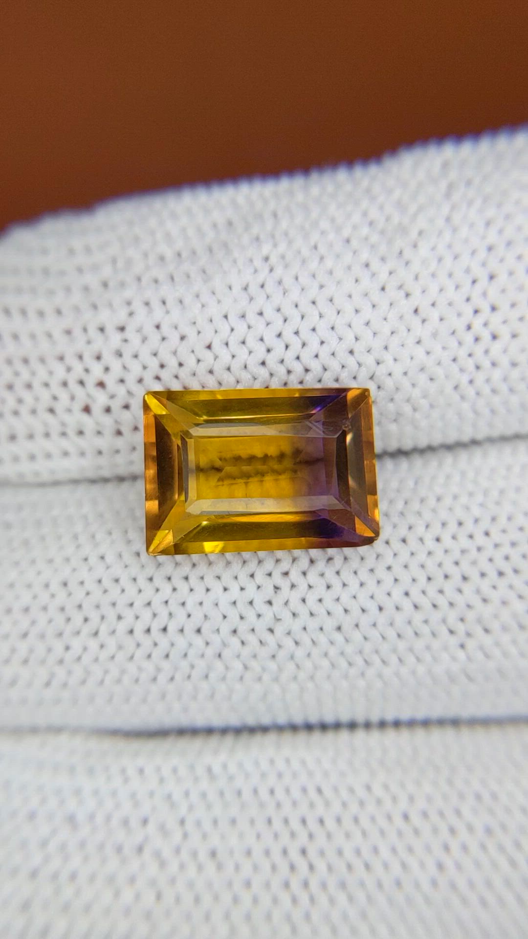 5.59 Ct. Bi Color Ametrine from Brazil Size Video