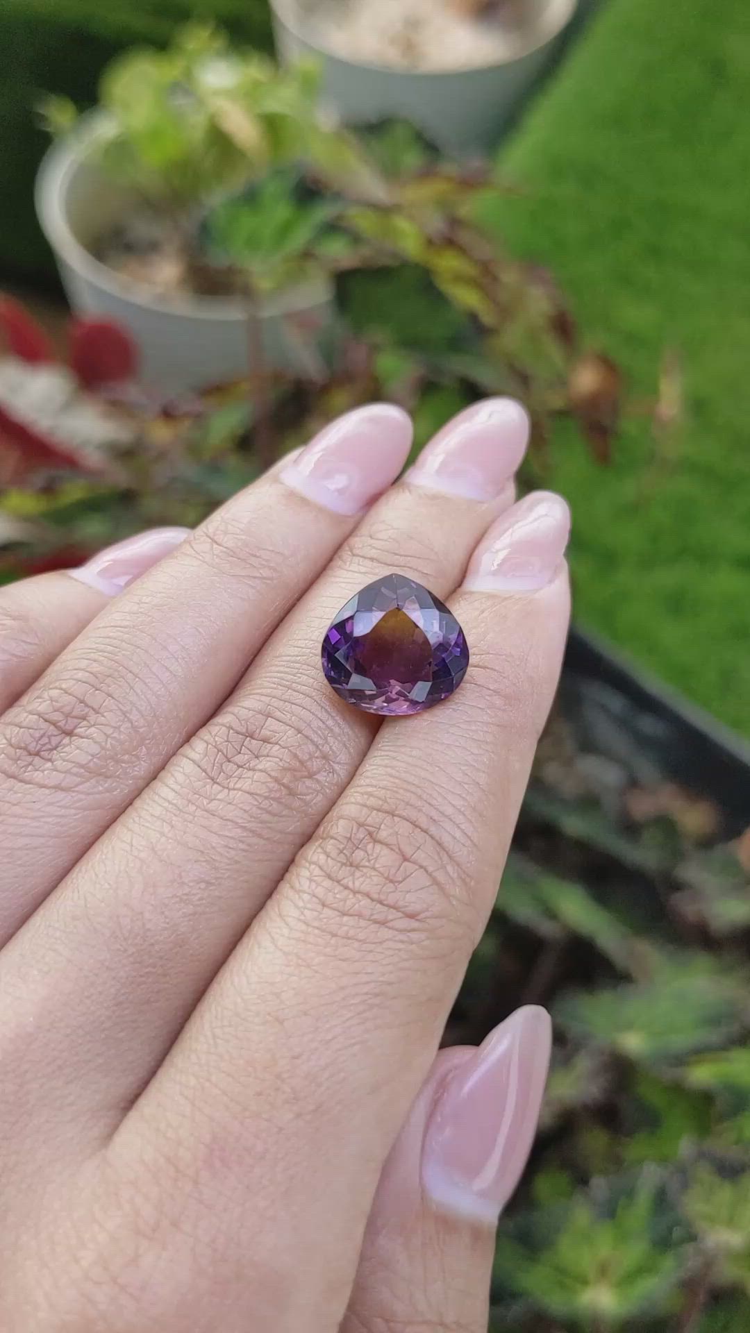 7.75 Ct. Bi Color Ametrine from Brazil Size Video