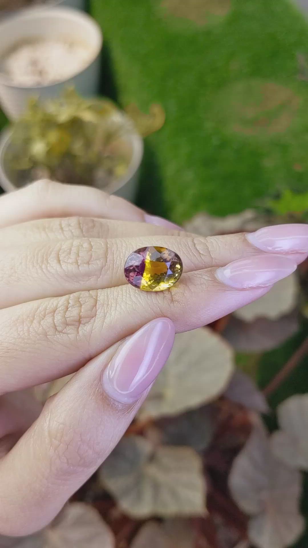 6.31 Ct. Bi Color Ametrine from Brazil Size Video