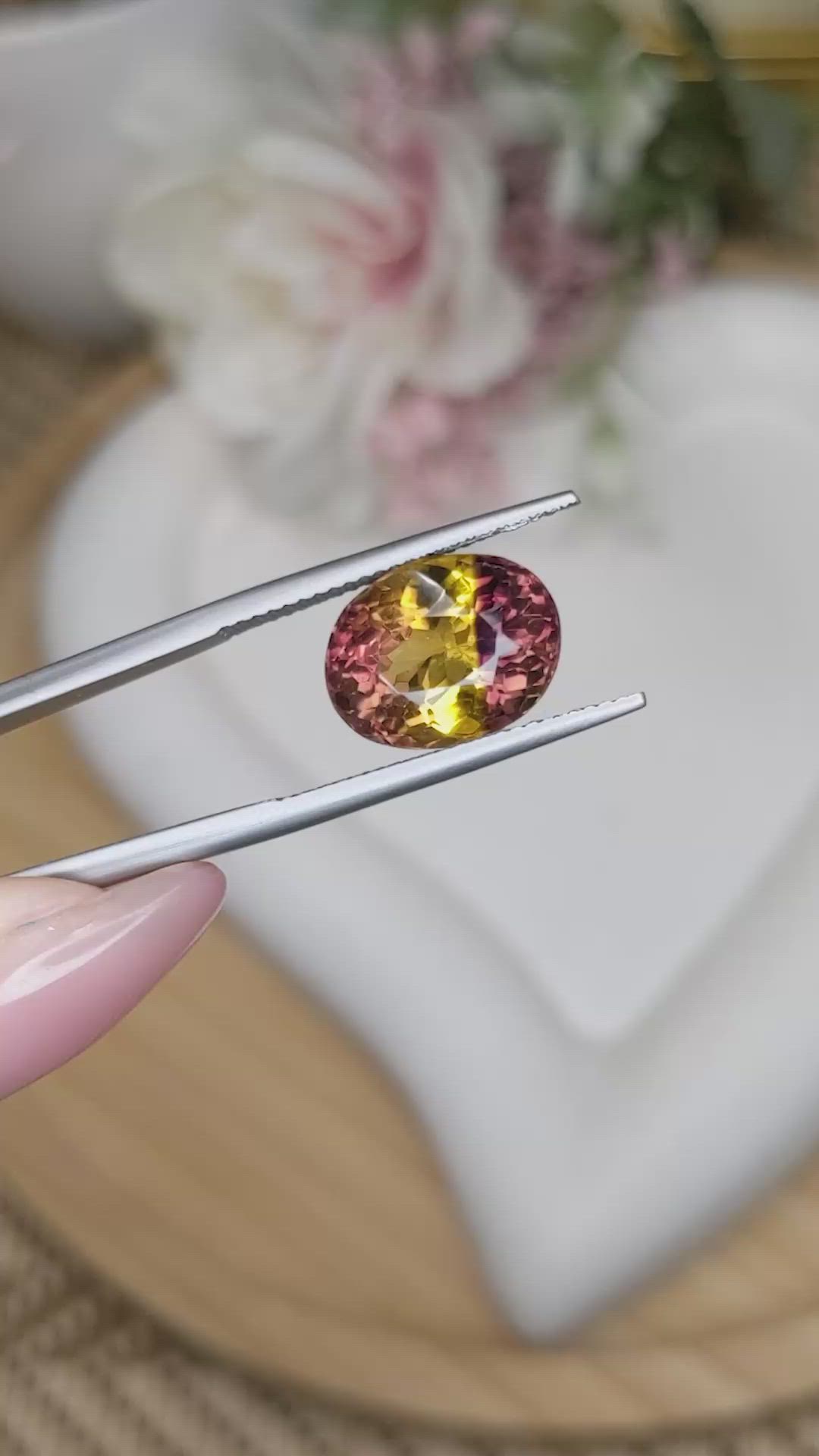 6.31 Ct. Bi Color Ametrine from Brazil Size Video