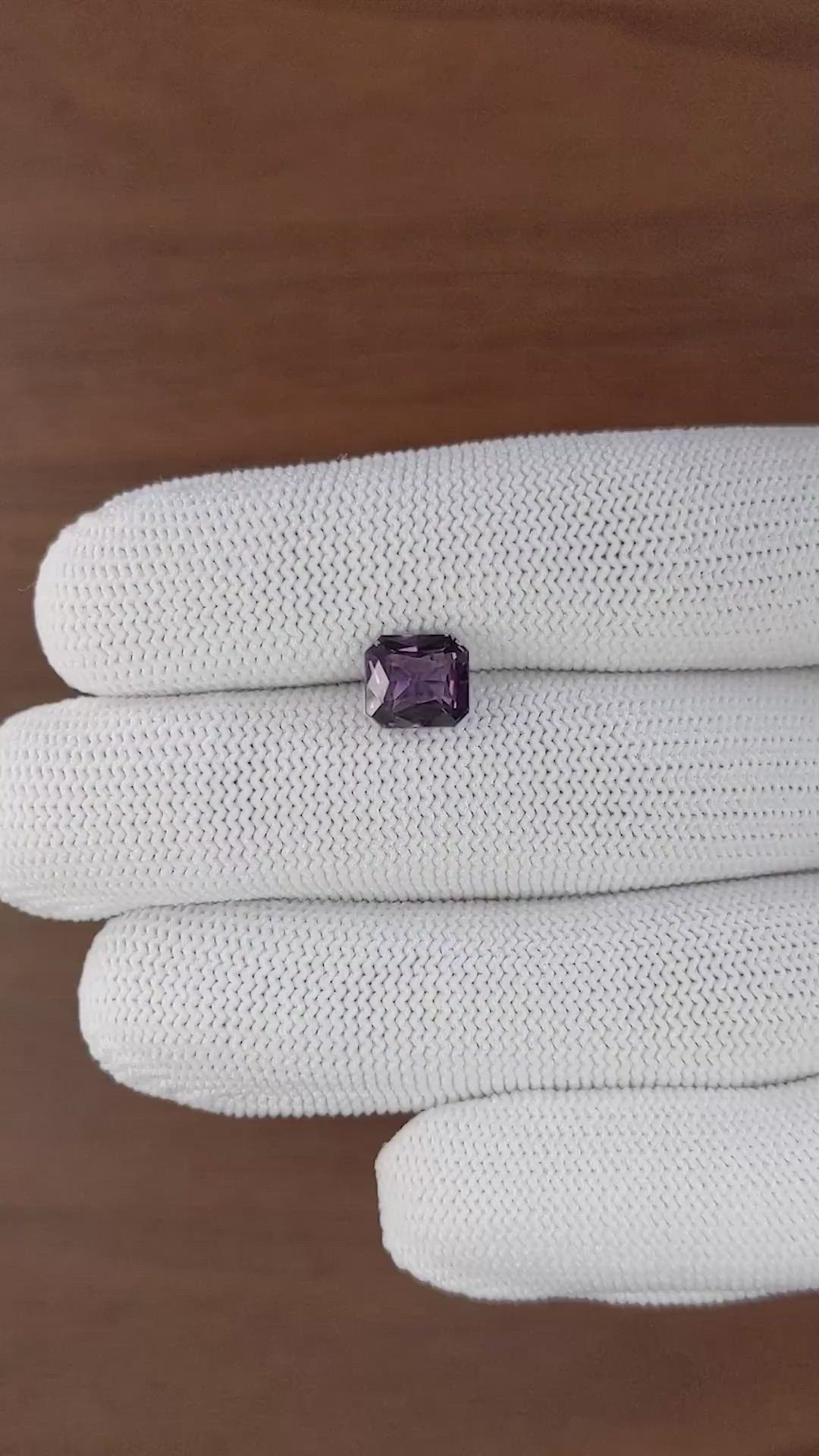 2.69 Ct. Purple Spinel from Ceylon (Sri Lanka) Size Video