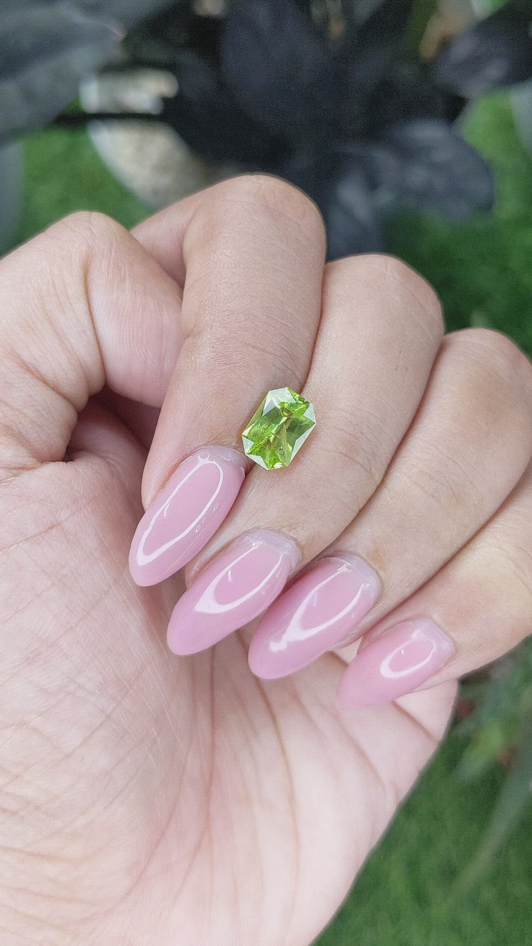1.48 Ct. Yellowish Green Peridot from Pakistan Size Video