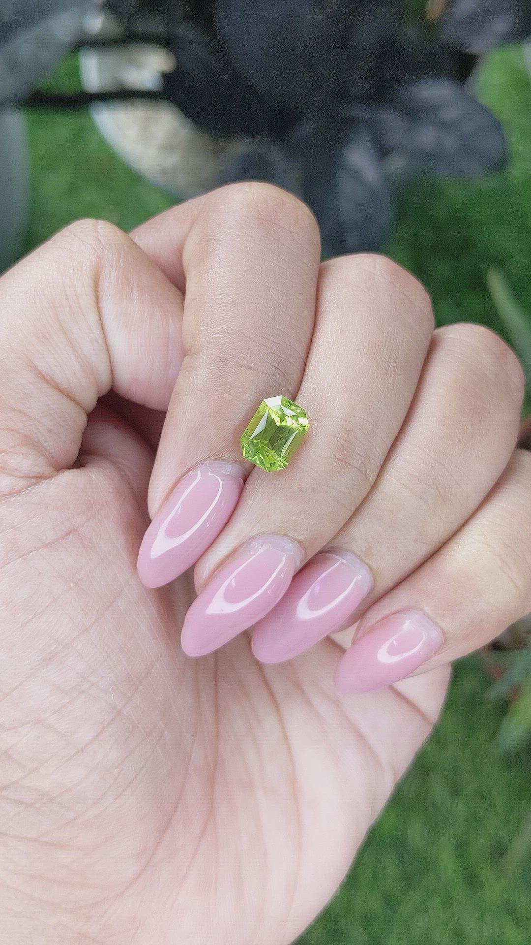 1.83 Ct. Yellowish Green Peridot from Pakistan Size Video