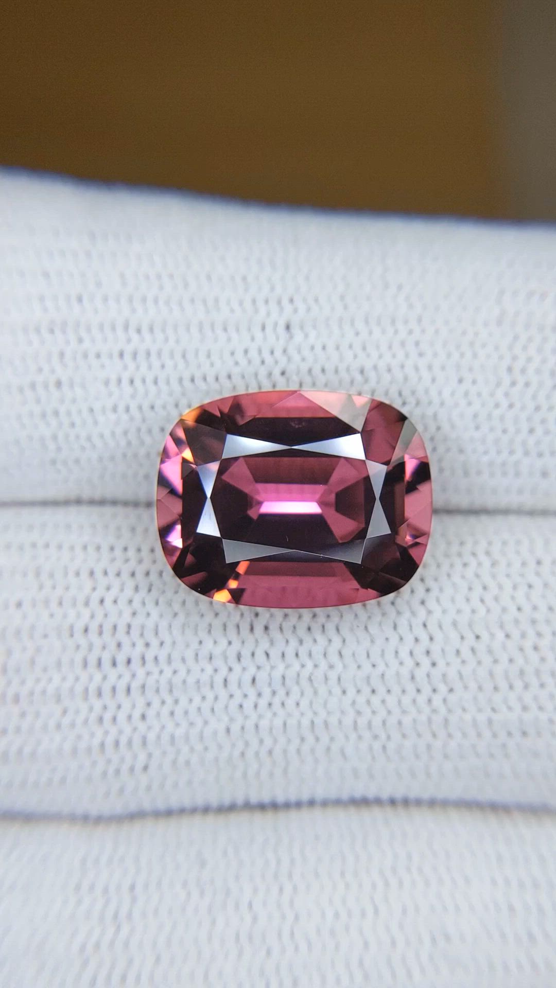 9.03 Ct. Purplish Pink Tourmaline from Tanzania Size Video