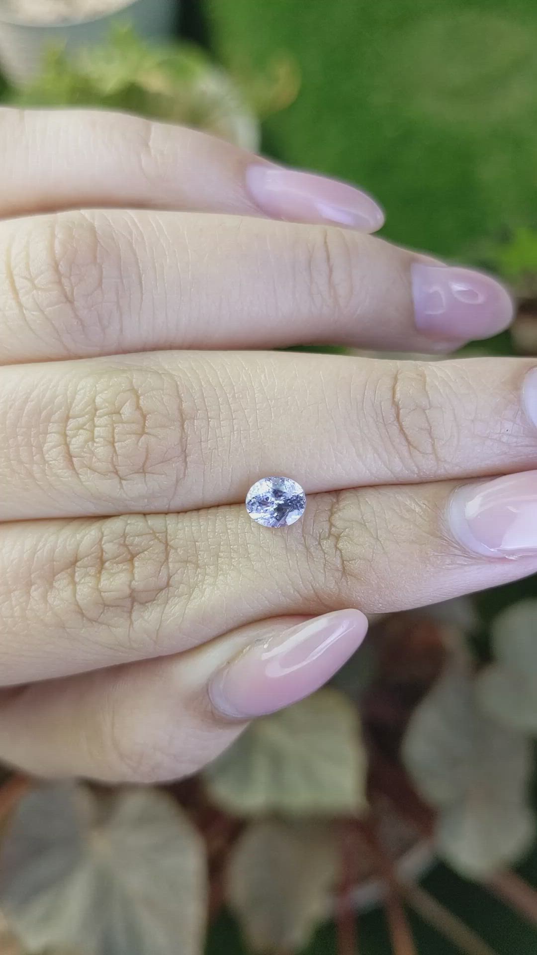 0.68 Ct. Blue Spinel from Ceylon (Sri Lanka) Size Video
