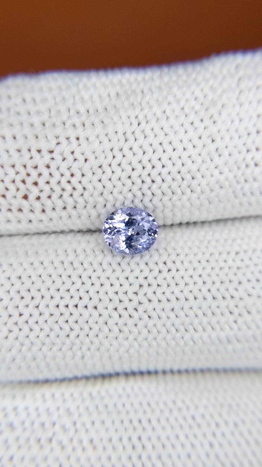 0.68 Ct. Blue Spinel from Ceylon (Sri Lanka) Size Video