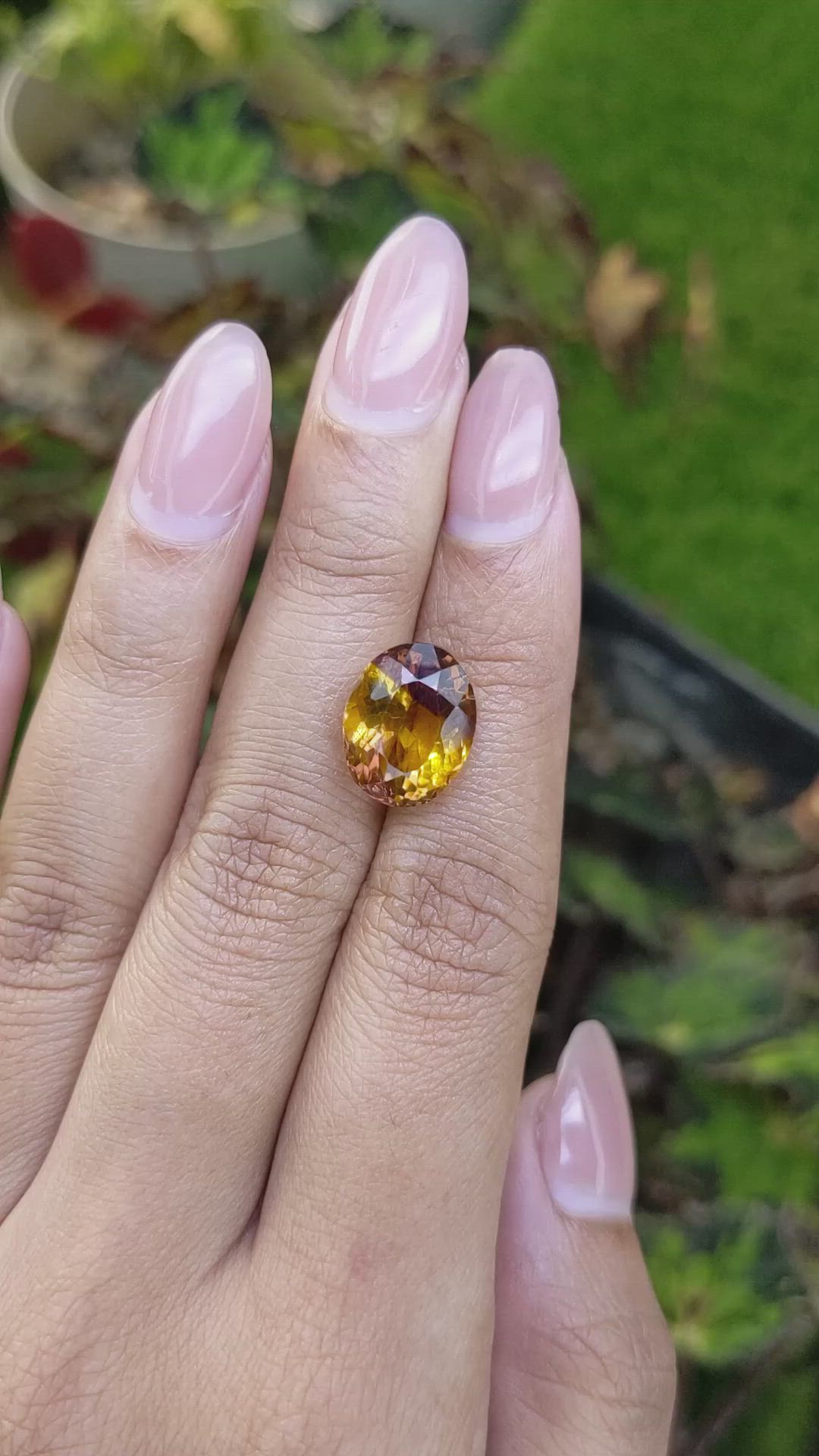 6.38 Ct. Bi Color Ametrine from Brazil Size Video