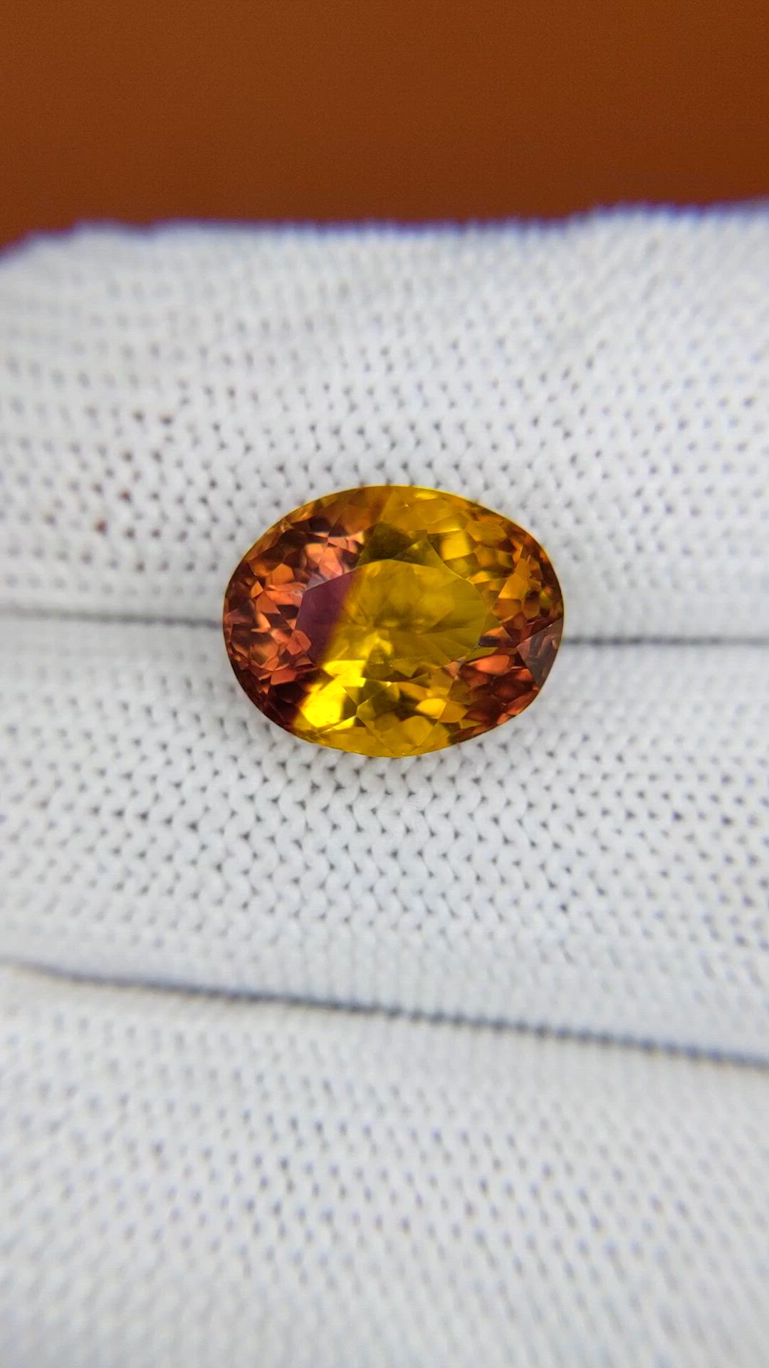 6.38 Ct. Bi Color Ametrine from Brazil Size Video