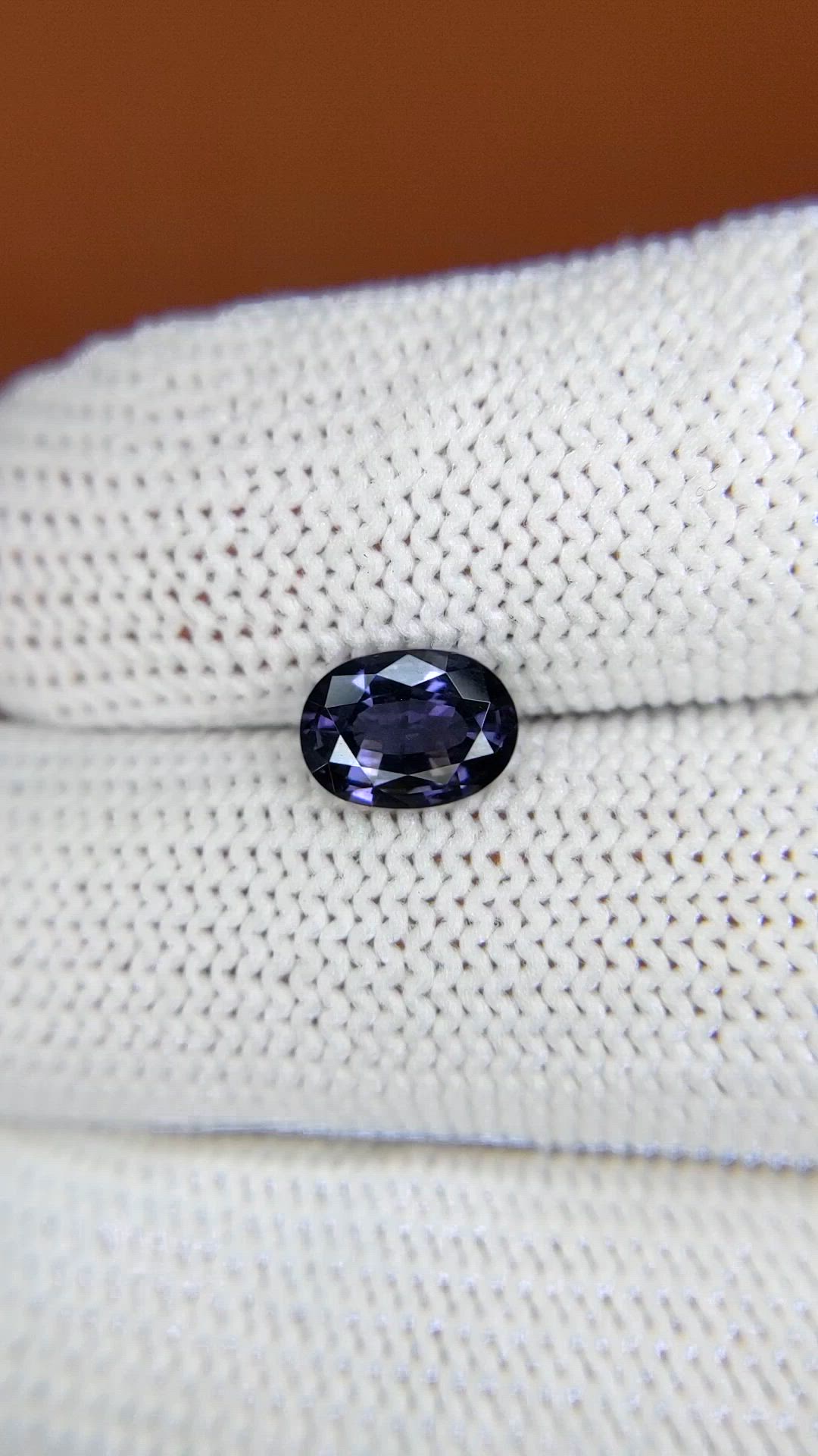1.32 Ct. Purple Spinel from Ceylon (Sri Lanka) Size Video