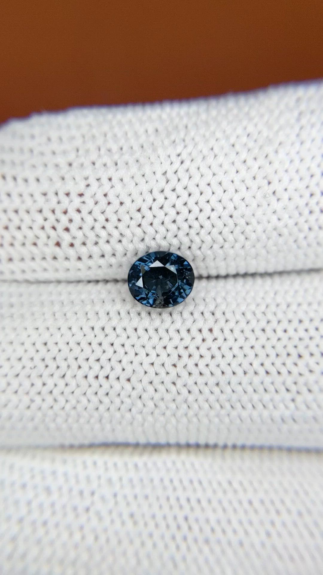 1.06 Ct. Blue Spinel from Ceylon (Sri Lanka) Size Video