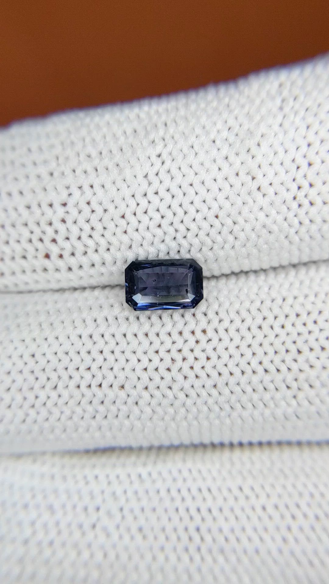 0.73 Ct. Blue Spinel from Ceylon (Sri Lanka) Size Video