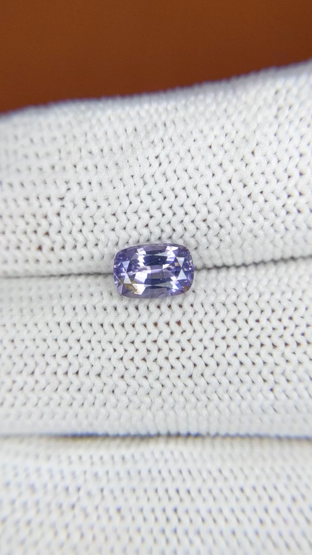 1.12 Ct. Purple Spinel from Ceylon (Sri Lanka) Size Video