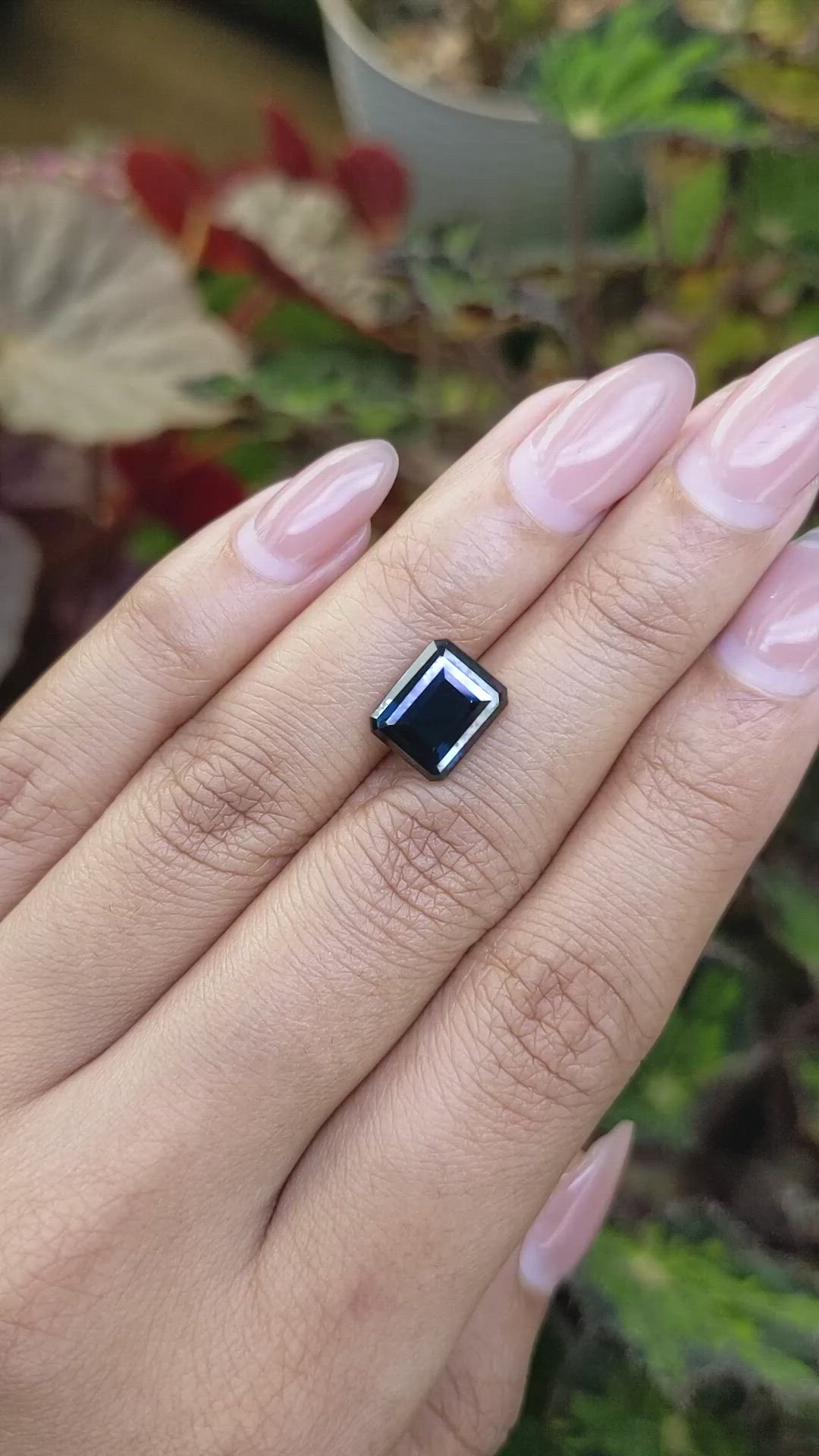 4.18 Ct. Blue Spinel from Ceylon (Sri Lanka) Size Video