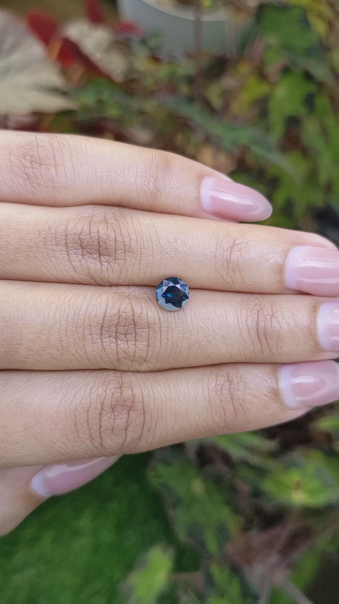 1.12 Ct. Blue Spinel from Ceylon (Sri Lanka) Size Video
