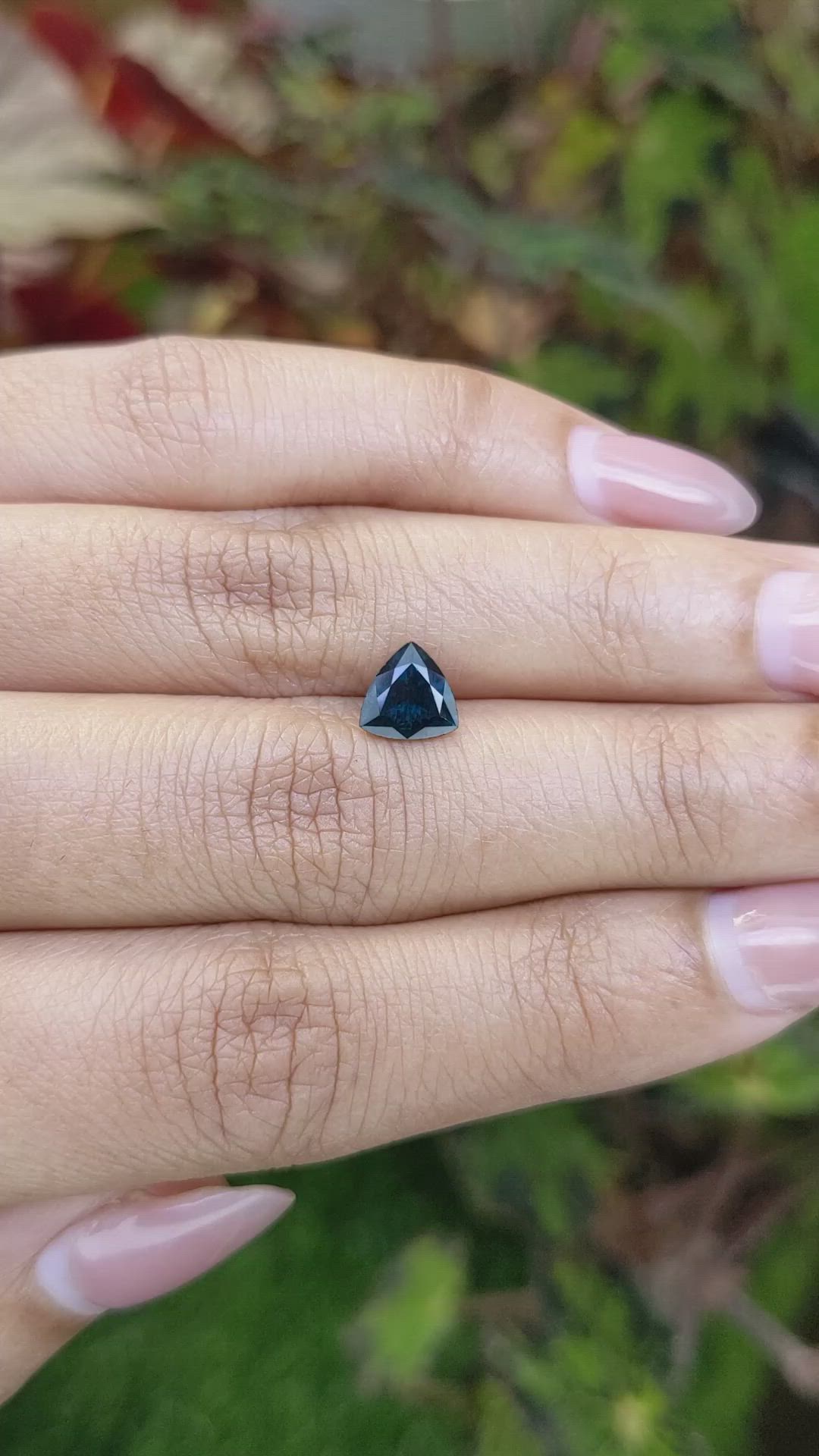 1.26 Ct. Blue Spinel from Ceylon (Sri Lanka) Size Video