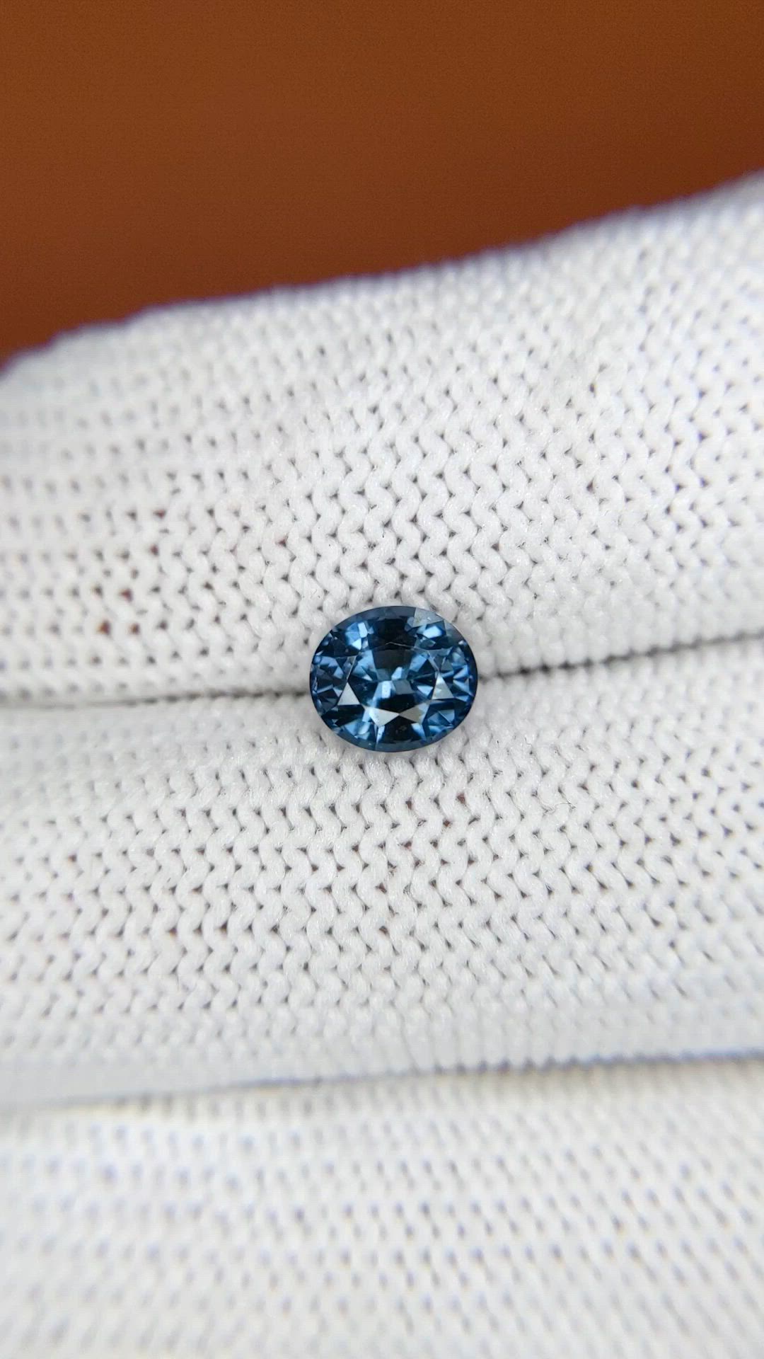1.16 Ct. Blue Spinel from Ceylon (Sri Lanka) Size Video
