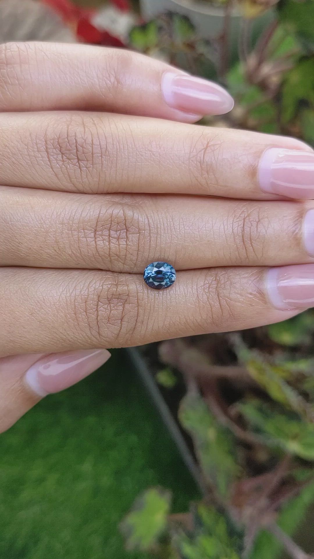 1.16 Ct. Blue Spinel from Ceylon (Sri Lanka) Size Video