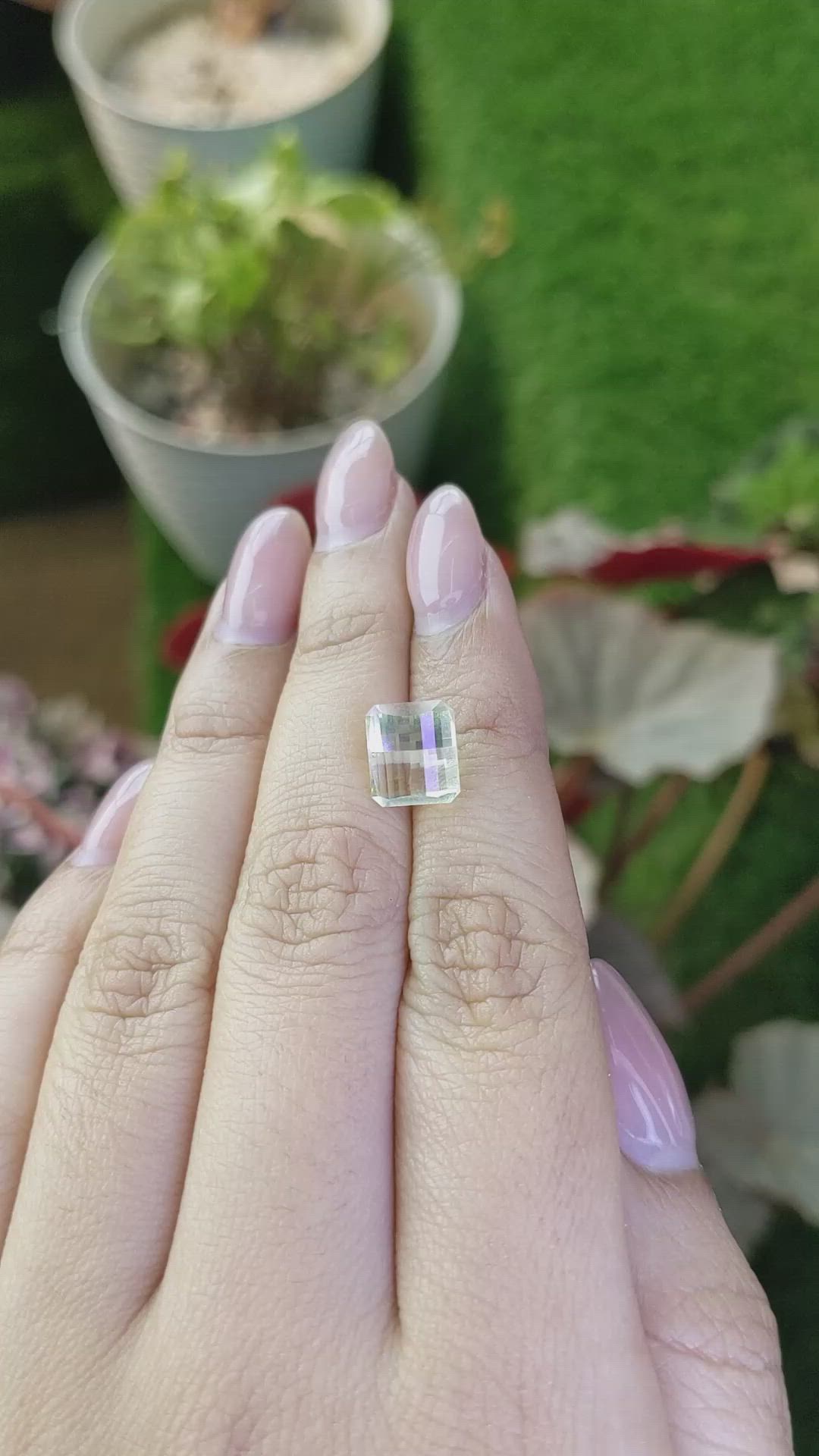 3.36 Ct. Lemon Quartz from Brazil Size Video