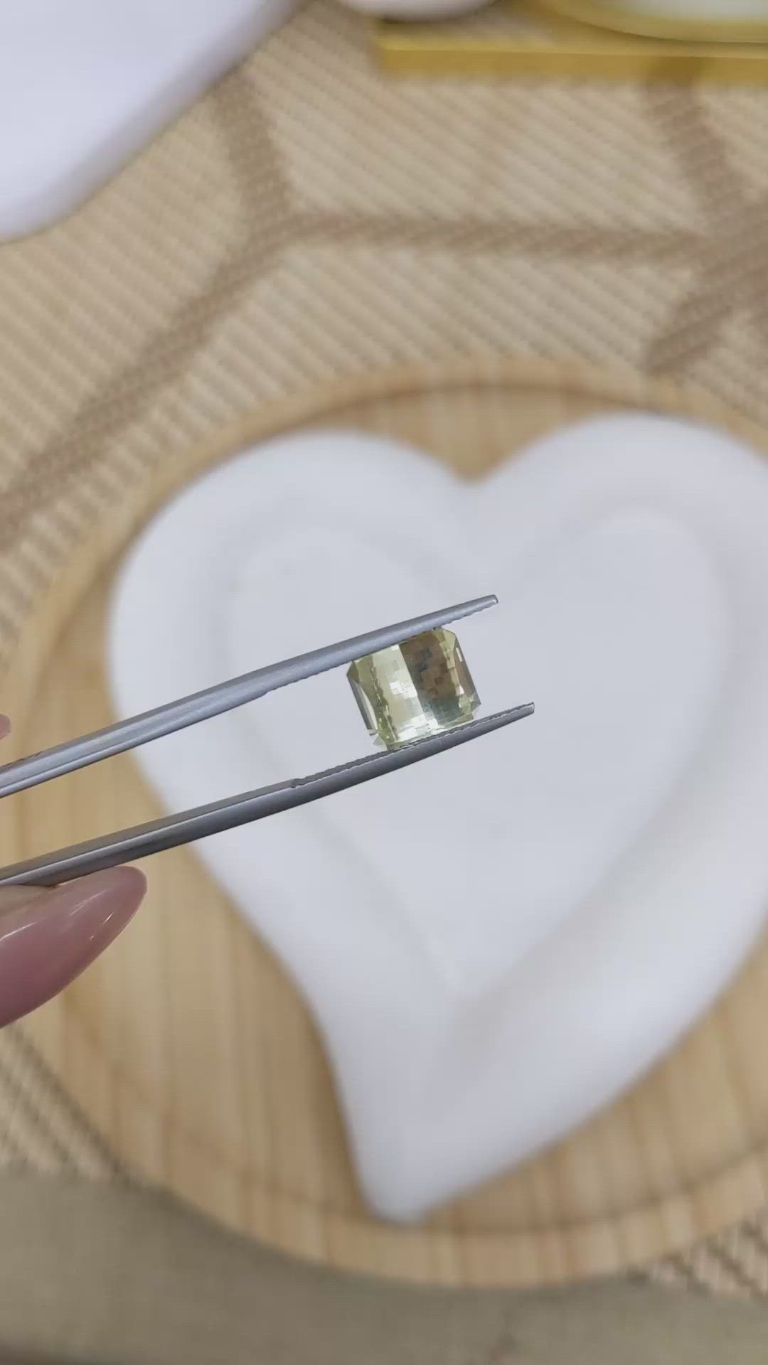 3.36 Ct. Lemon Quartz from Brazil Size Video