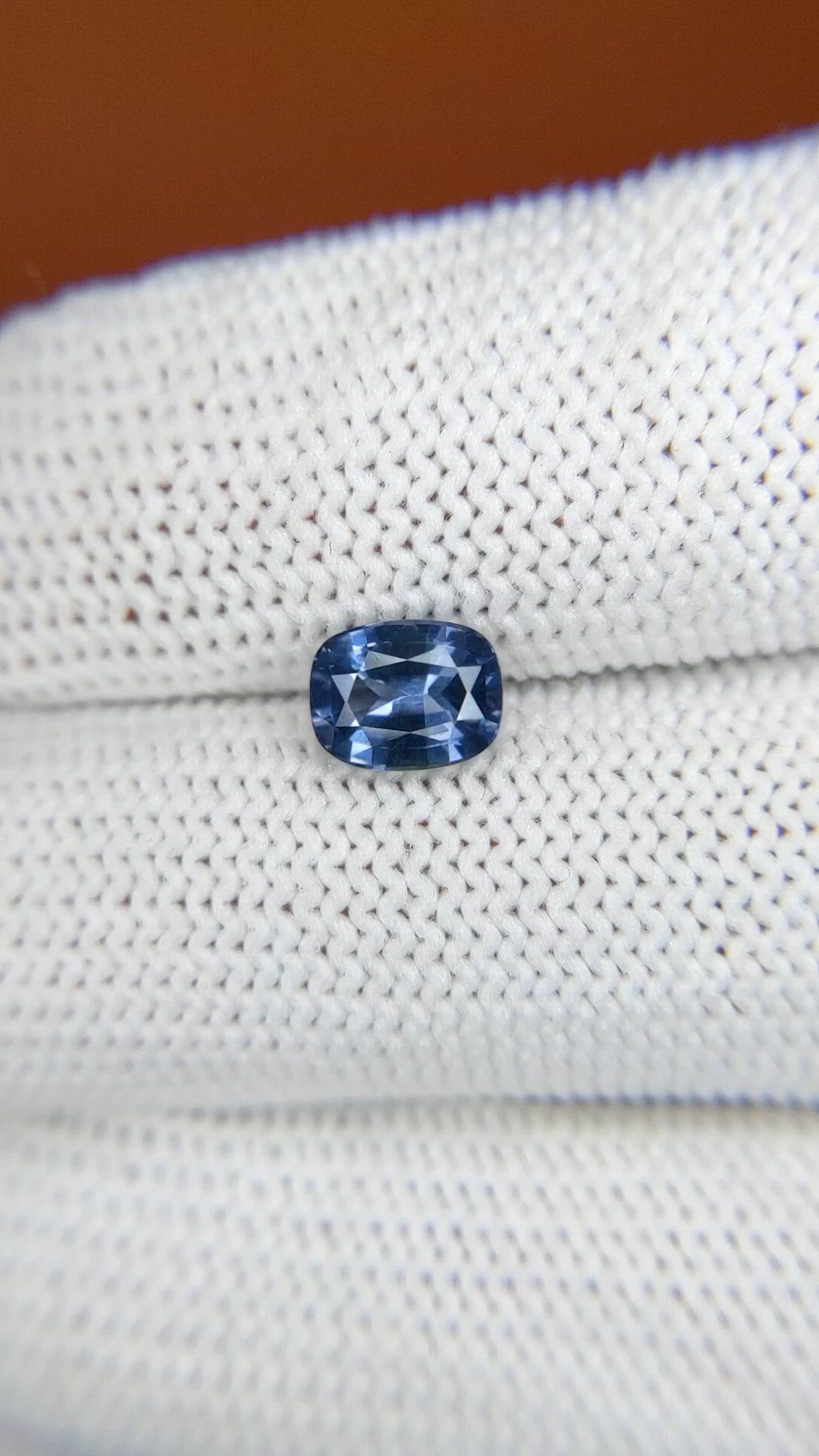 1.15 Ct. Blue Spinel from Ceylon (Sri Lanka) Size Video