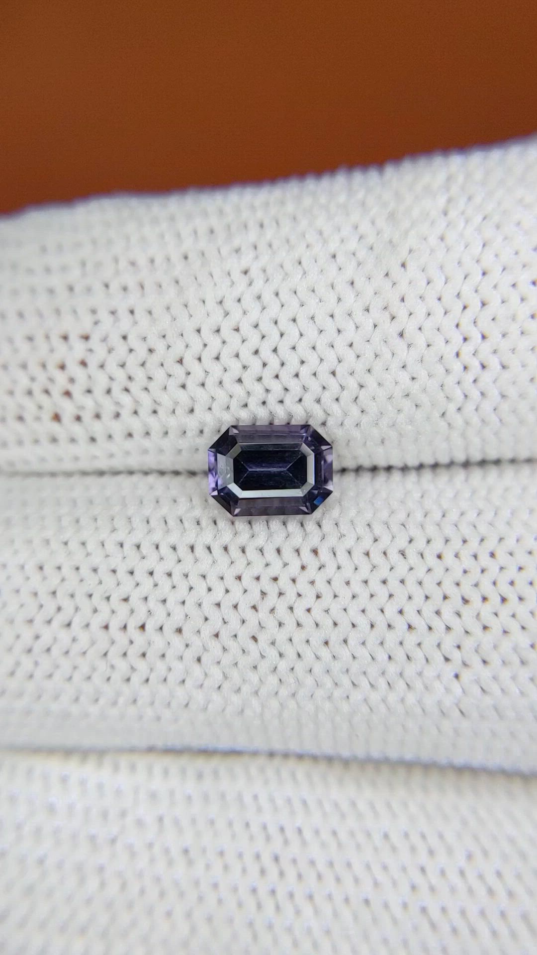1.06 Ct. Purple Spinel from Ceylon (Sri Lanka) Size Video