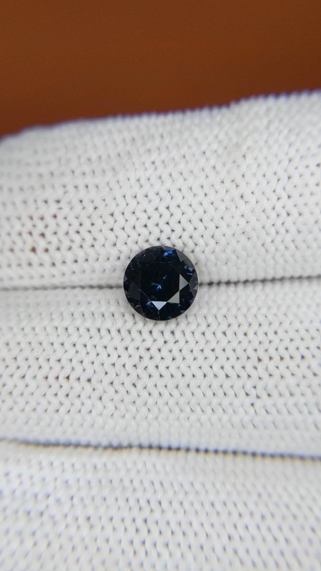 1.45 Ct. Blue Spinel from Ceylon (Sri Lanka) Size Video