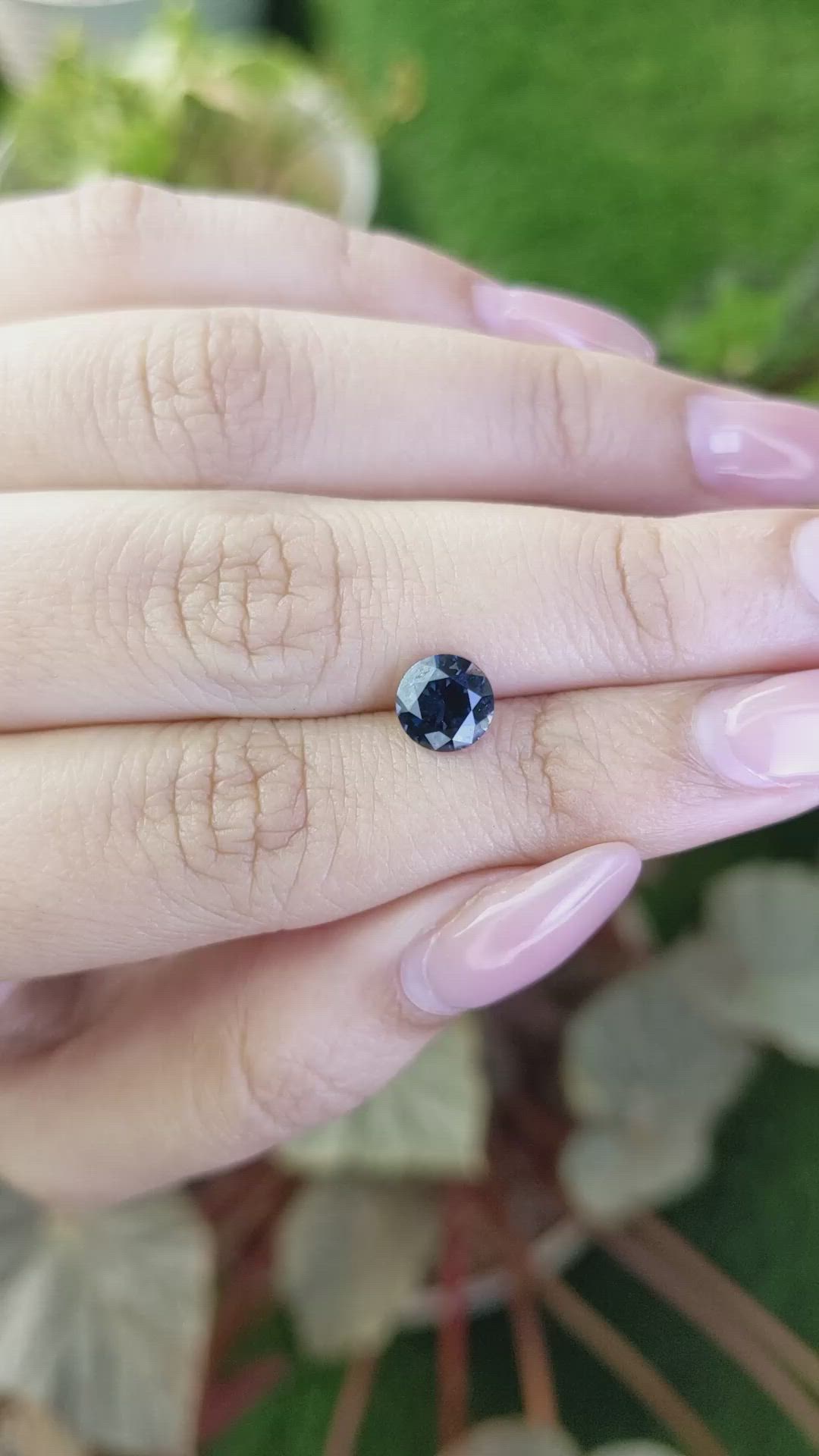 1.45 Ct. Blue Spinel from Ceylon (Sri Lanka) Size Video