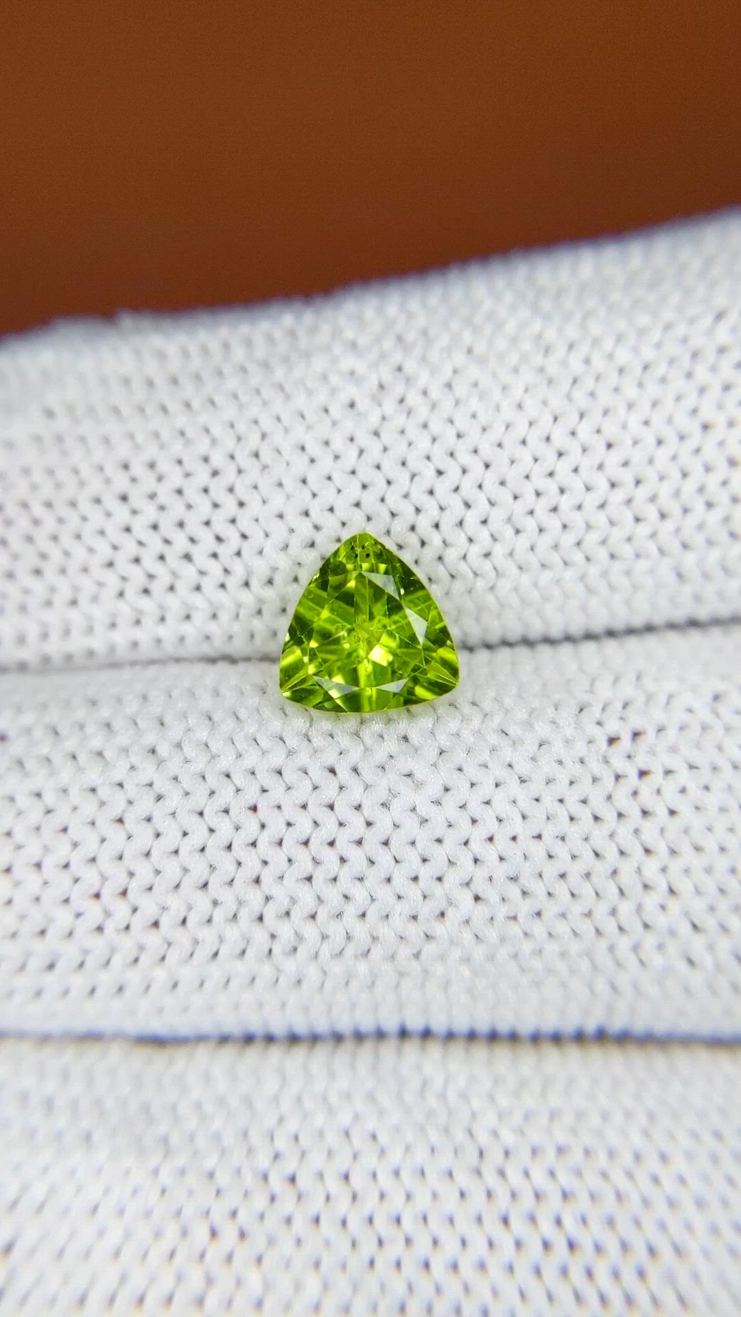 1.44 Ct. Yellowish Green Peridot from Pakistan Size Video
