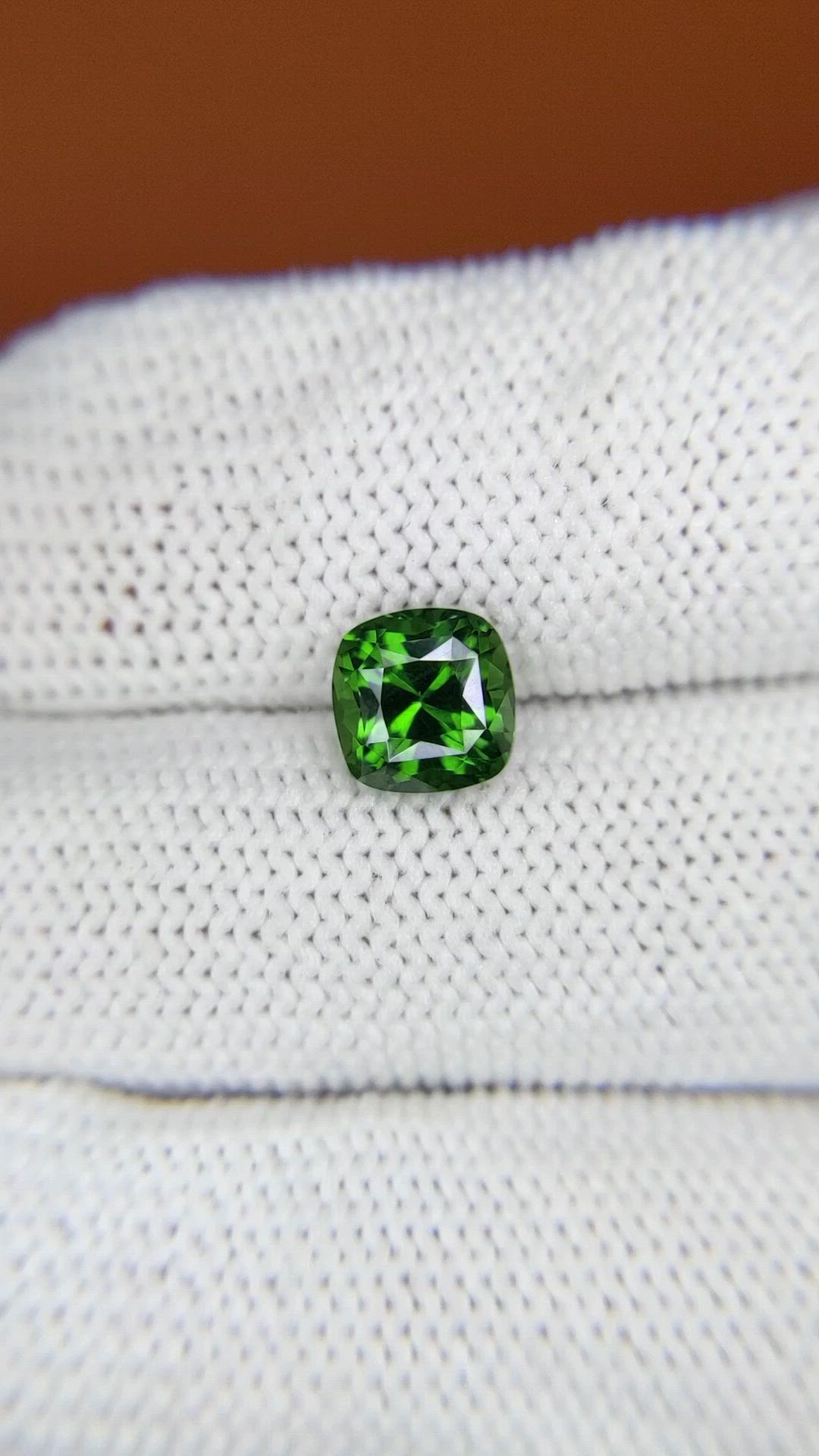 1.95 Ct. Green Zircon from Ceylon (Sri Lanka) Size Video