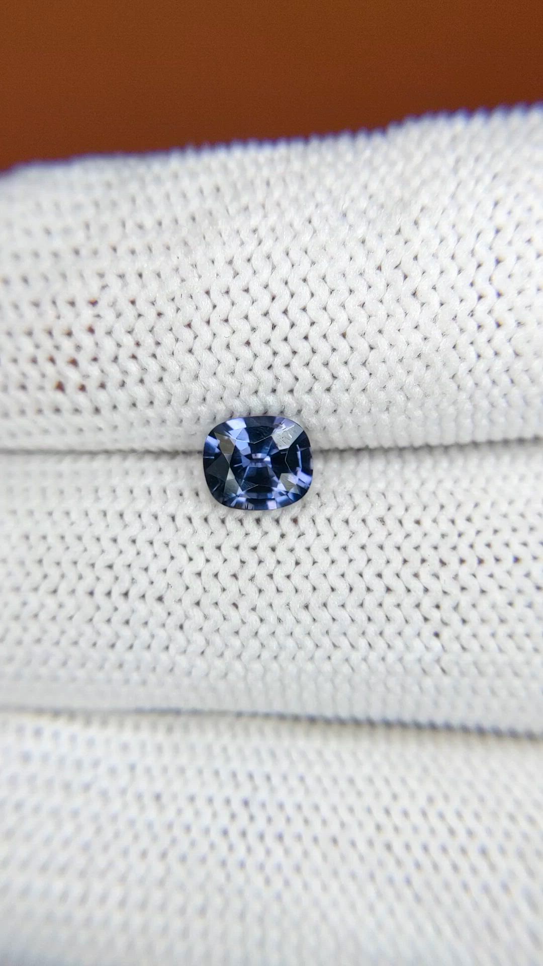0.79 Ct. Violet Spinel from Ceylon (Sri Lanka) Size Video