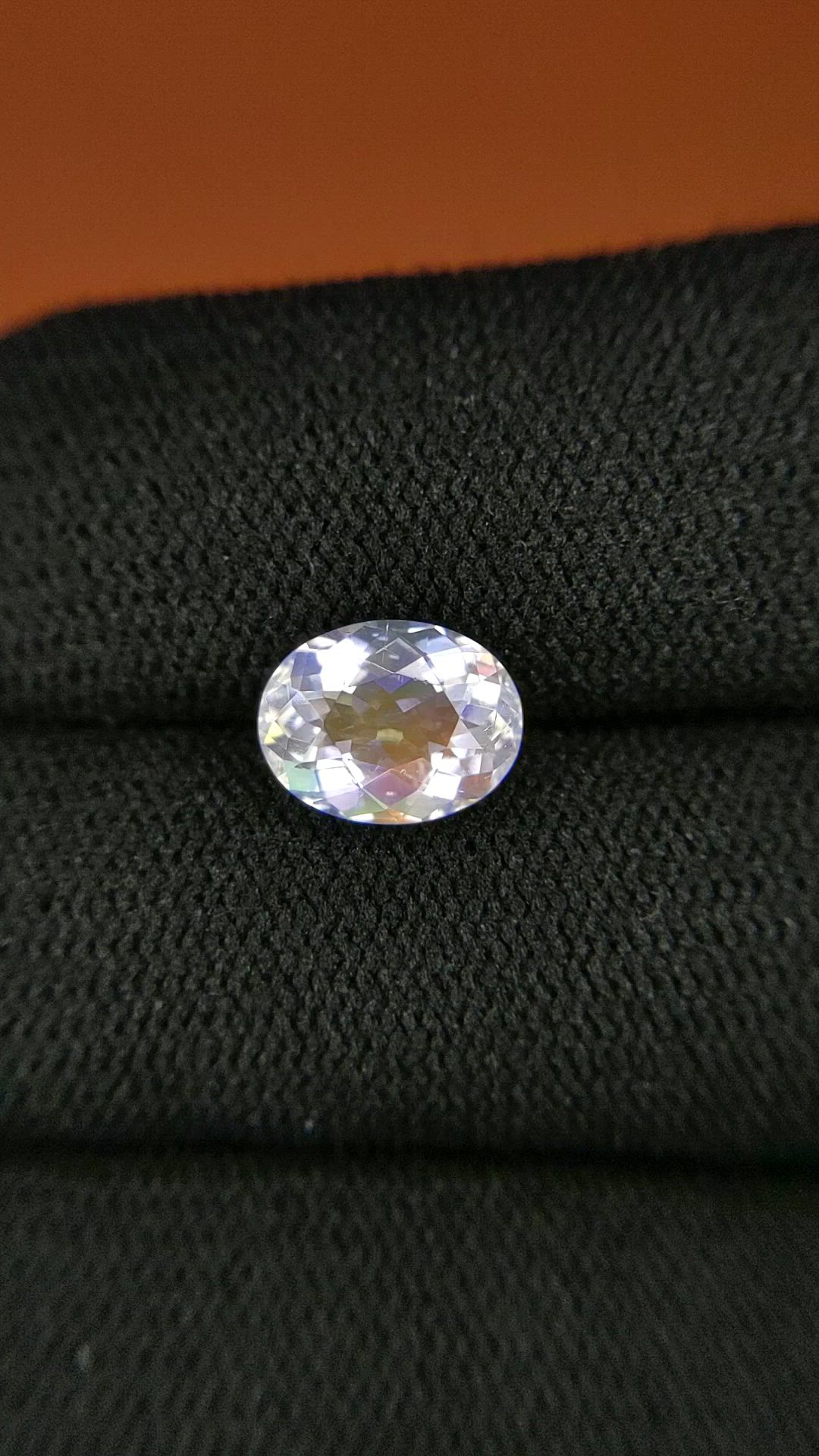 1.99 Ct. Rainbow Moonstone from Ceylon (Sri Lanka) Size Video