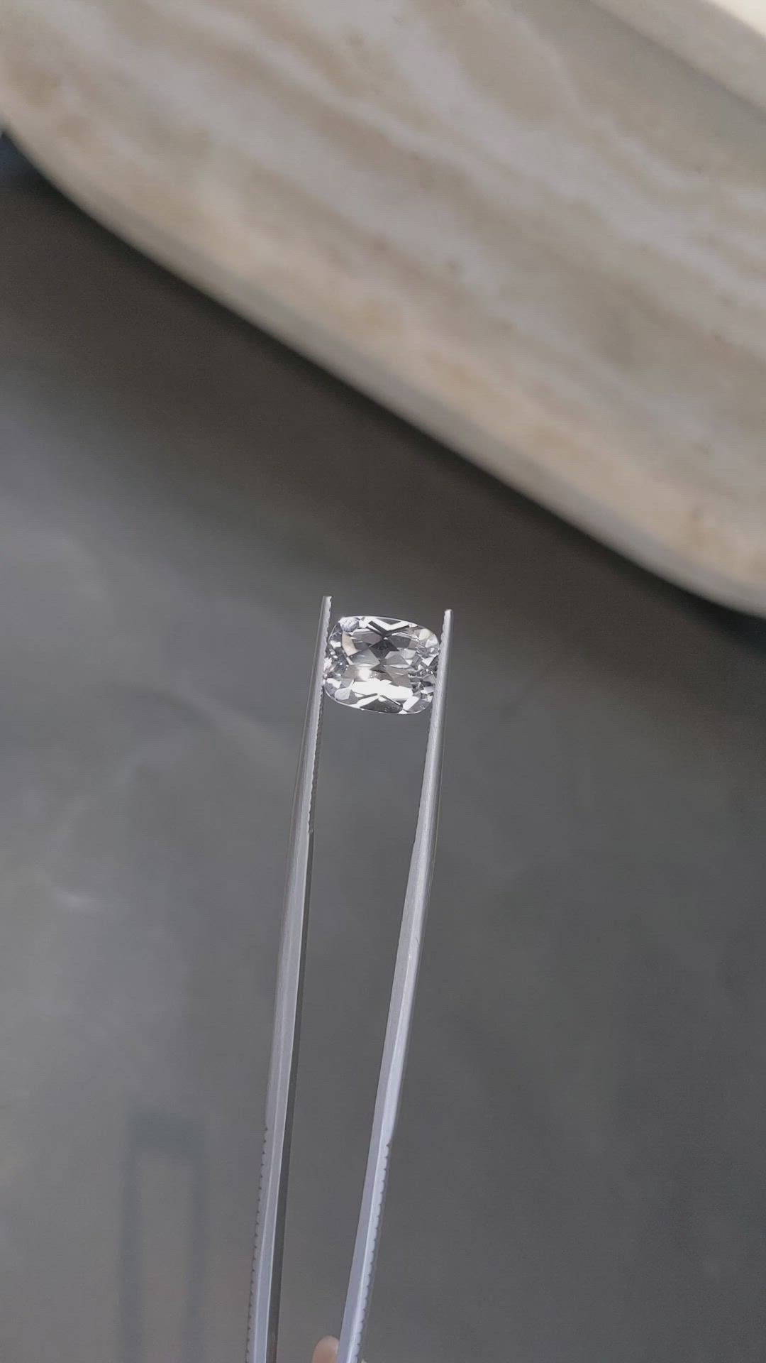 2.51 Ct. Purple Amethyst from Brazil Size Video