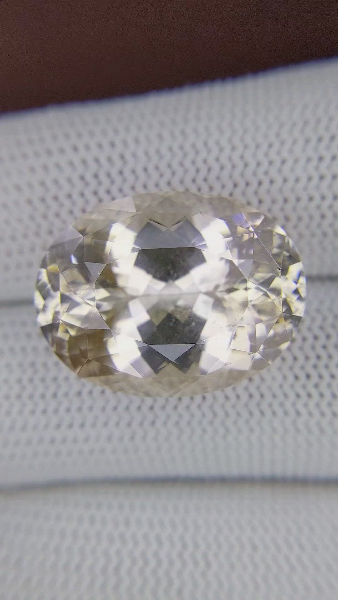 31.34 Ct. Yellow Topaz from Ceylon (Sri Lanka) Size Video