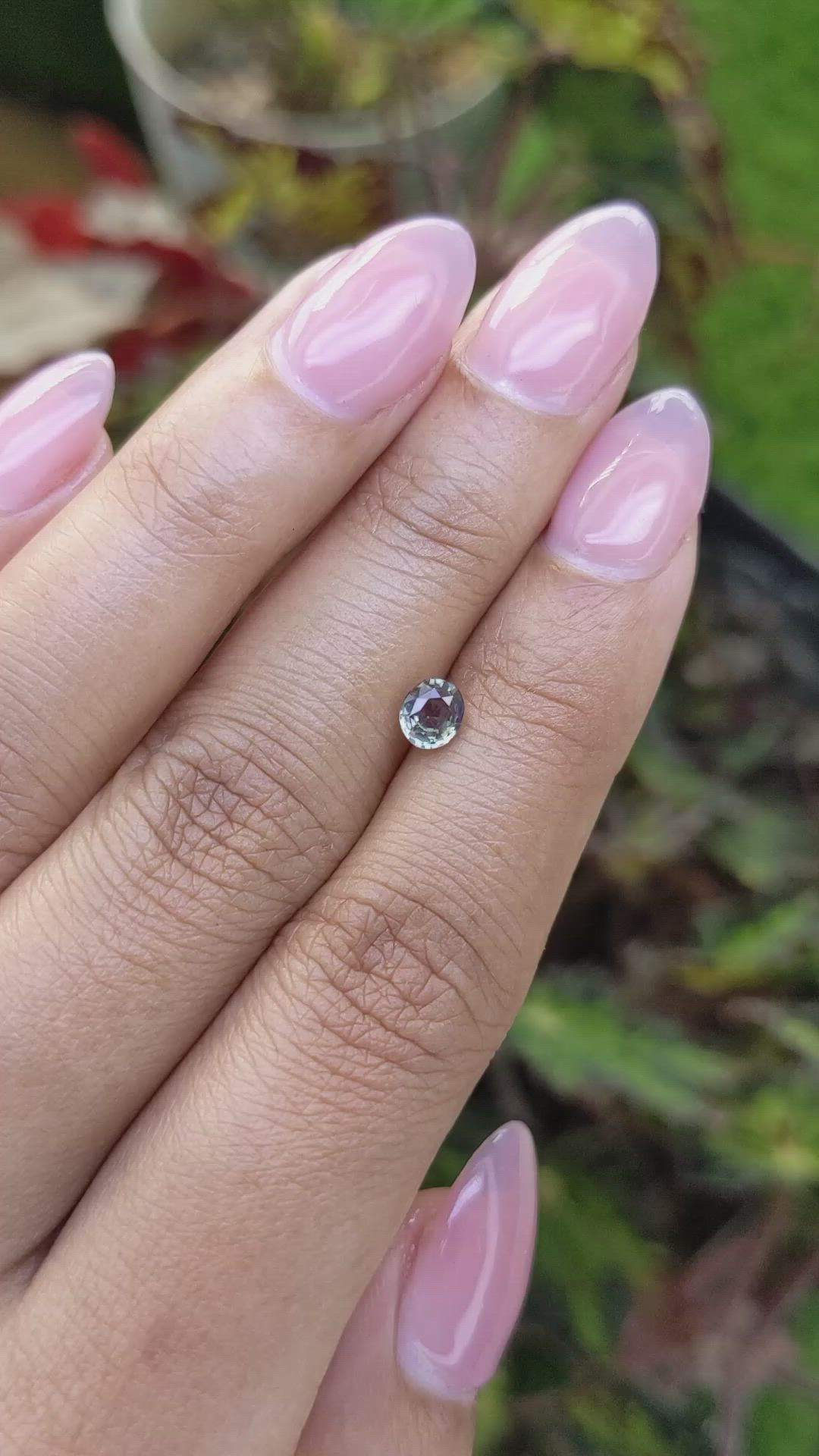 0.54 Ct. Alexandrite from Ceylon (Sri Lanka) Size Video